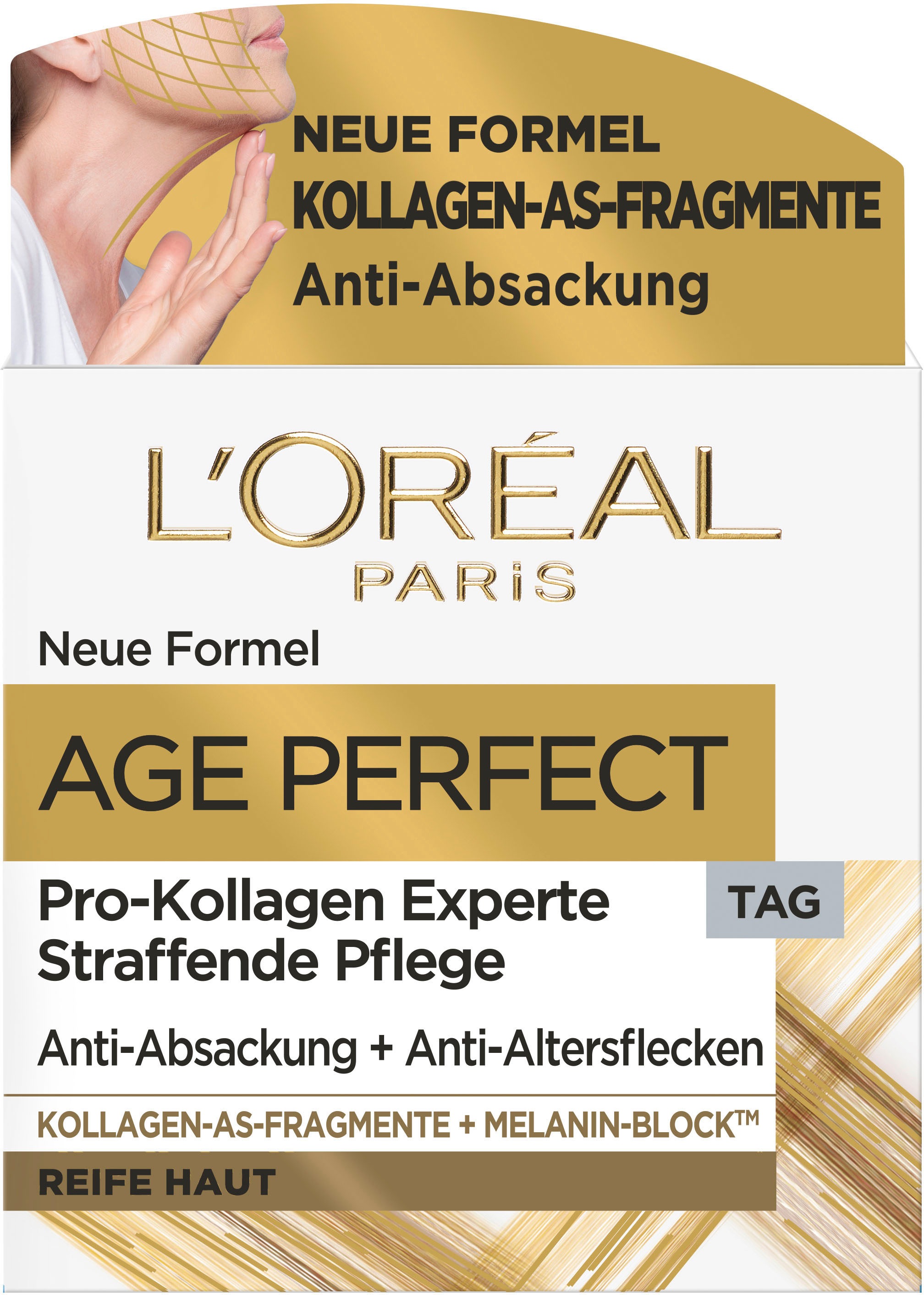 L'ORÉAL PARIS Tagescreme »Age Perfect Pro-Kollagen Tag«, mit hoher Wirksamkeit