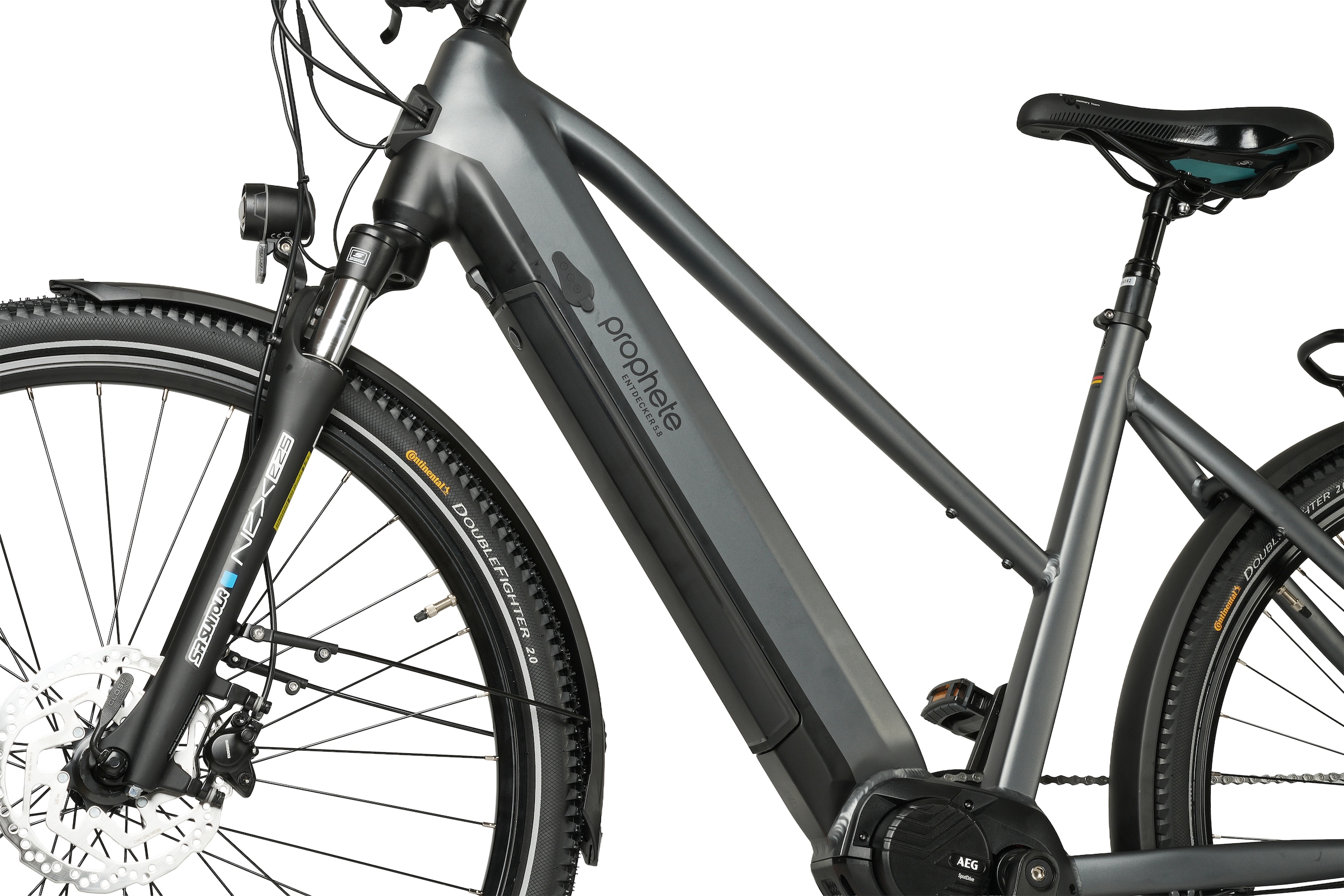 Prophete »Entdecker 5.8« 10 Gang Shimano Deore Schaltwerk Kettenschaltung Mittelmotor 250 W