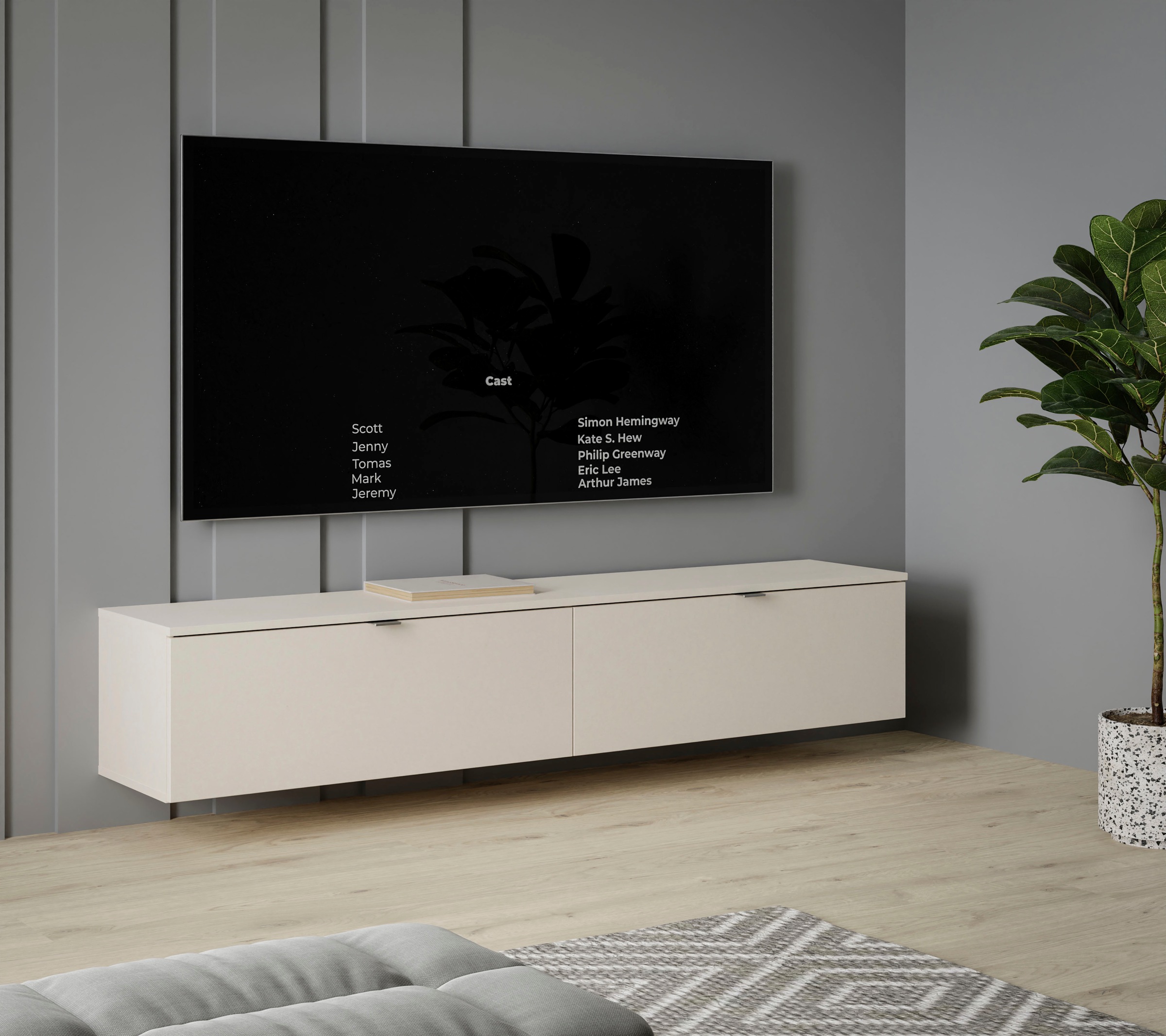 FORTE Lowboard "LibertadTV-Board, TV-Schrank", großes TV Board, erweiterbar günstig online kaufen
