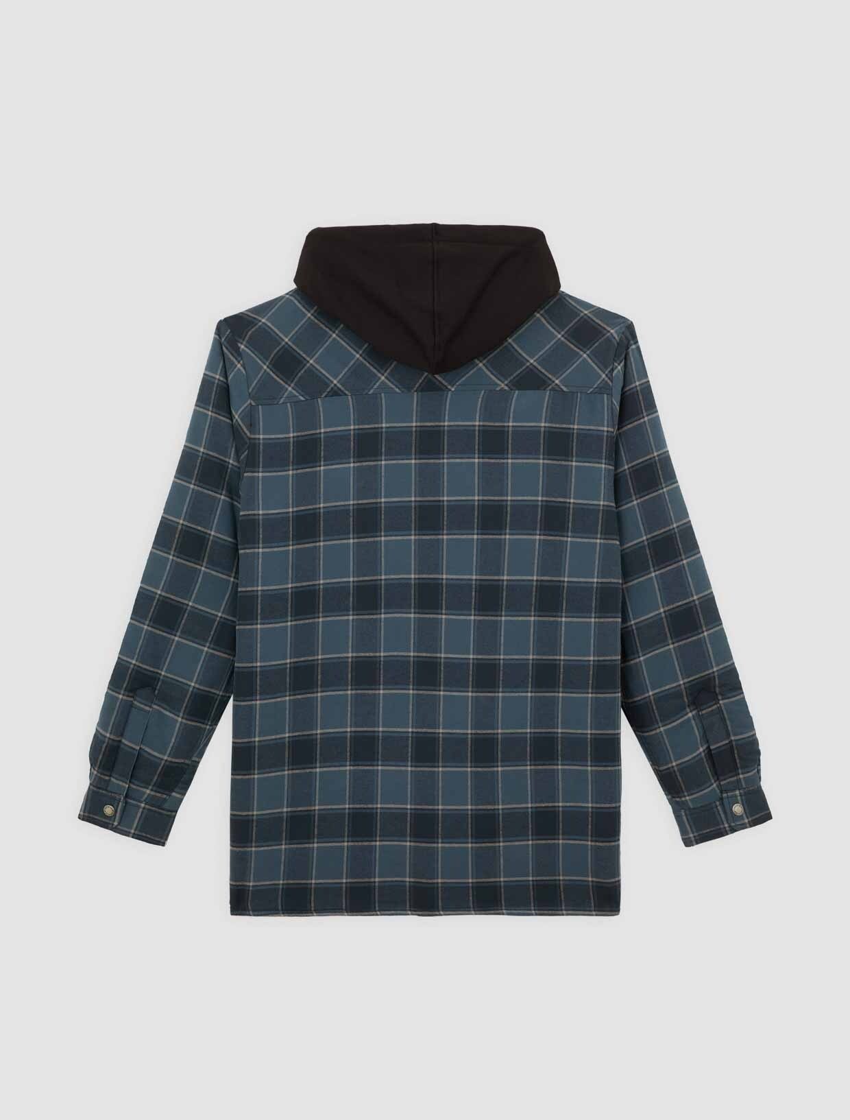 Dickies Funktionshemd "Dickies Workwear Hemden FLEECE HOODED FLANNEL SHIRT günstig online kaufen