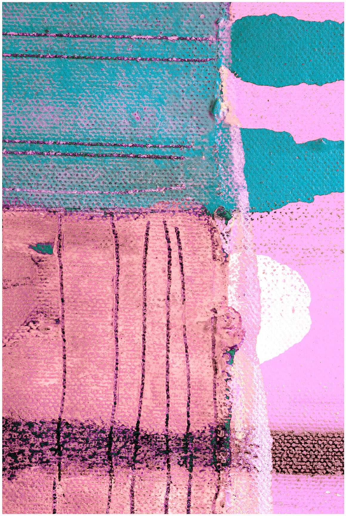 Komar Bild "Pinky Allegro" Natur 1 Stk. tlg. Wandbild zur Dekoration - ohne günstig online kaufen