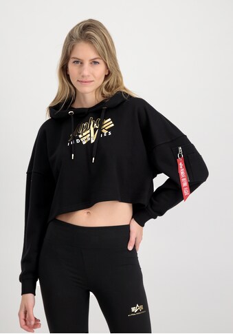 Alpha Industries Hoodie » Women - Hoodies Gold Logo CO