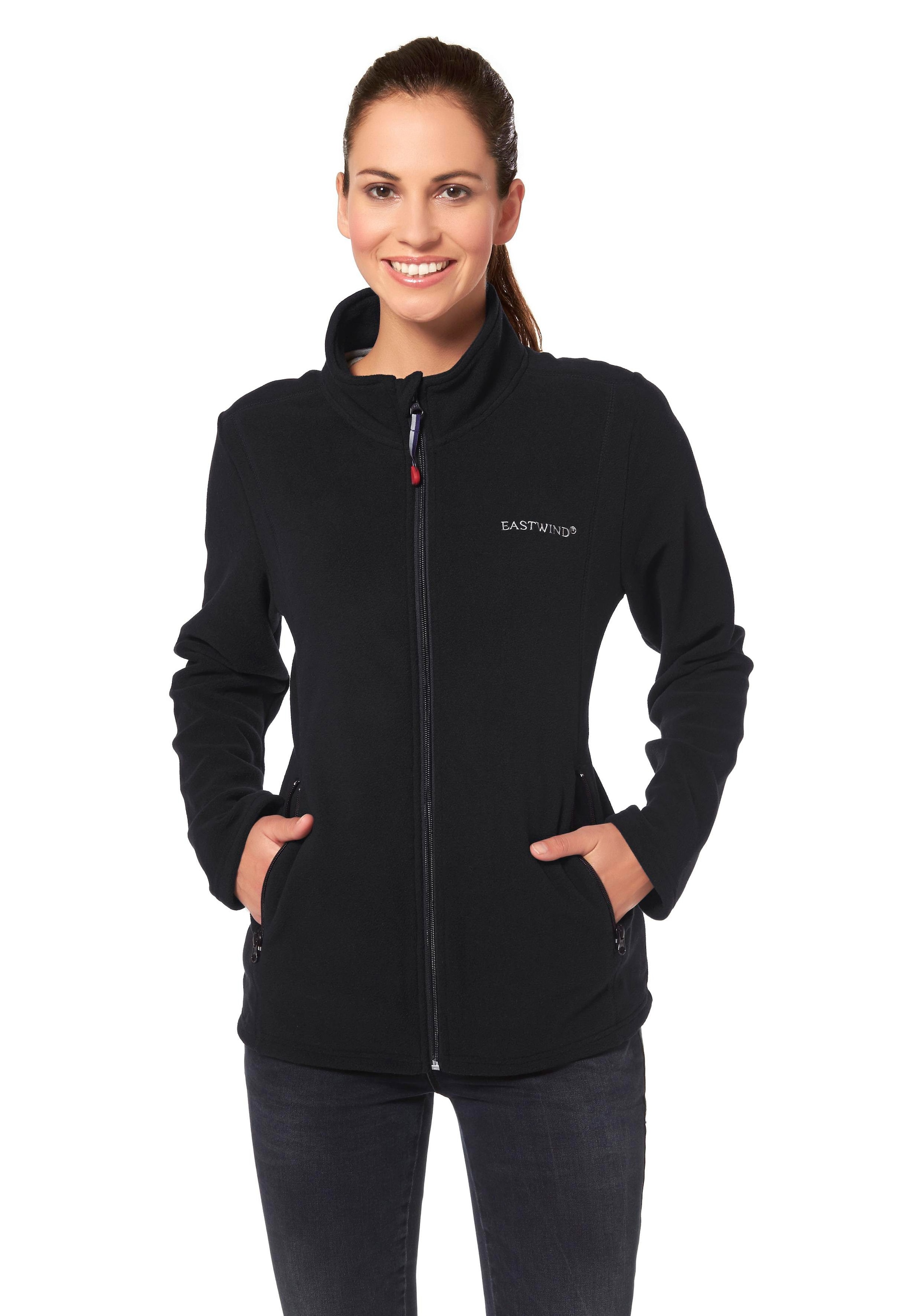 Eastwind Fleecejacke, ohne Kapuze, für kalte Tage, aus 100% Polyester, spor günstig online kaufen