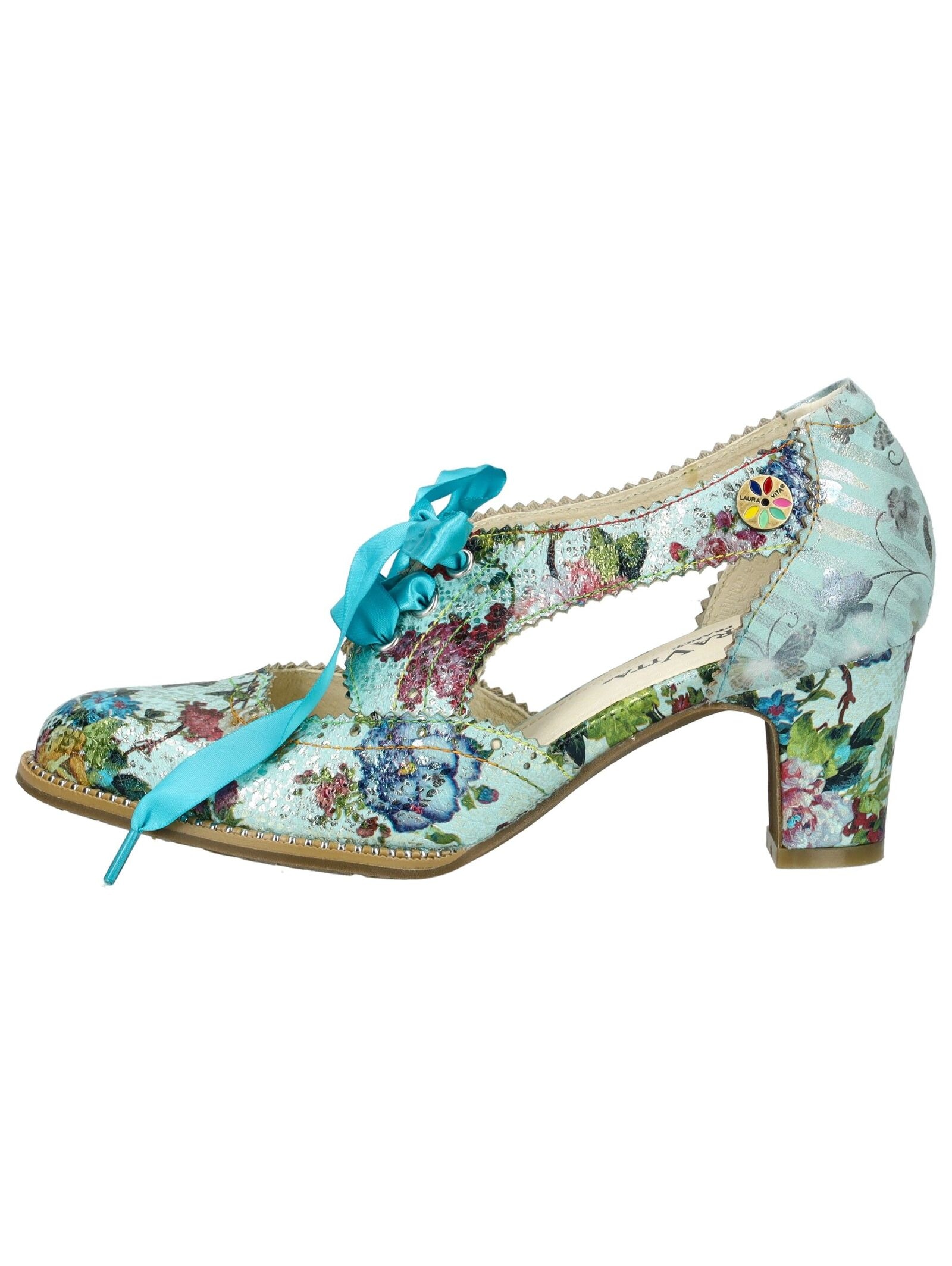LAURA VITA Pumps »LAURA VITA Pumps Leder/Textil«