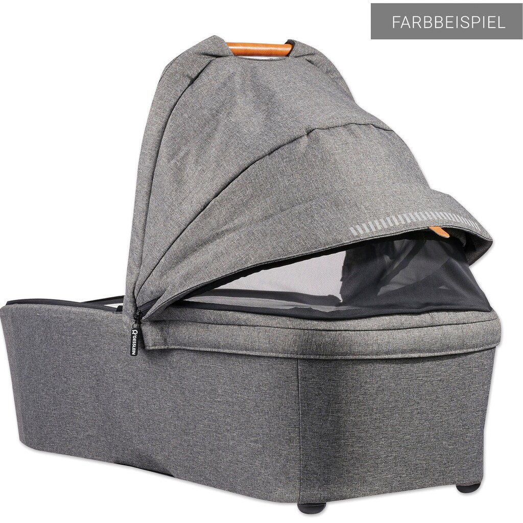 Gesslein Kombi-Kinderwagen »FX4 Soft+ mit Aufsatz Classic schwarz/tabak, petrol«