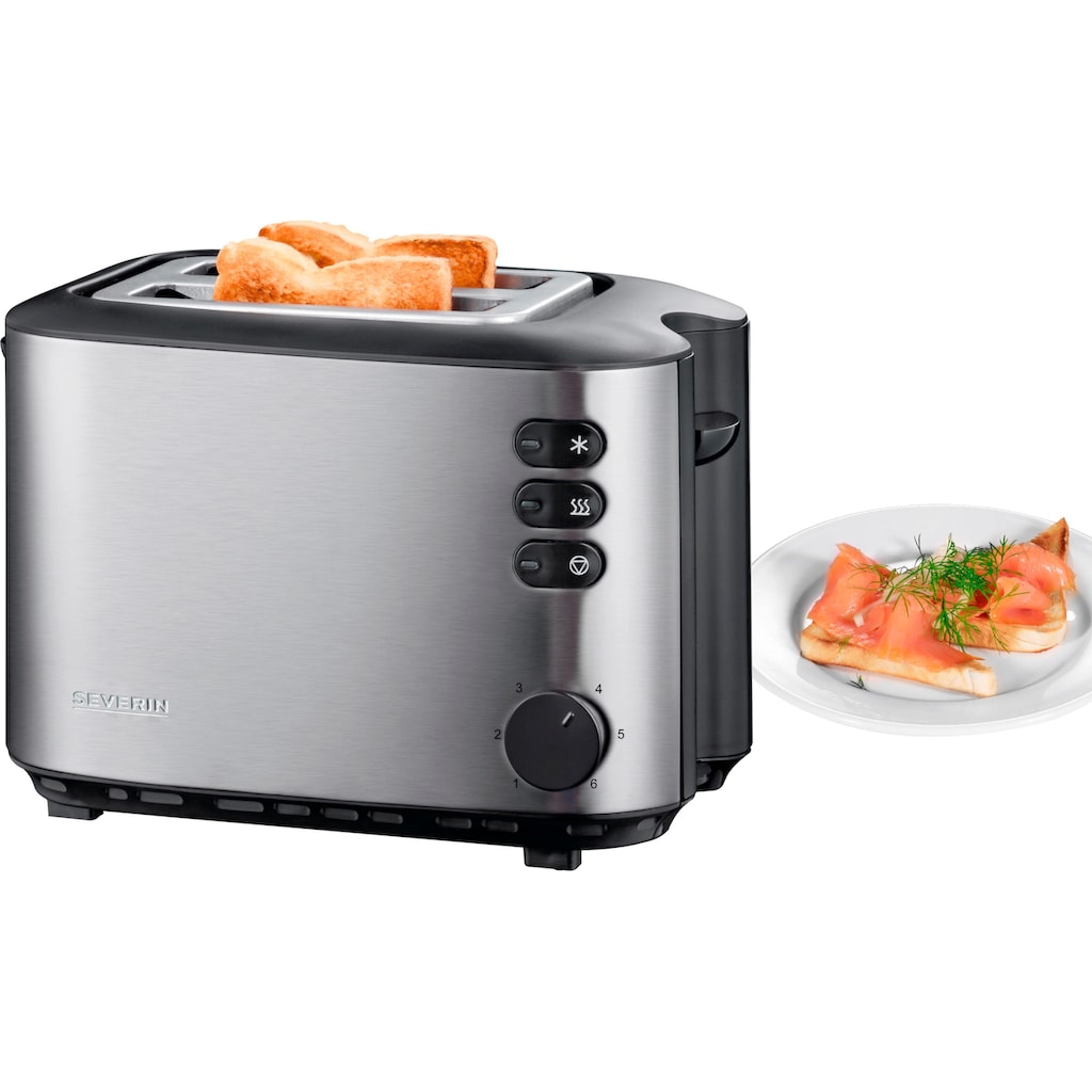 Severin Toaster »AT 2514«, 2 kurze Schlitze, für 2 Scheiben, 850 W