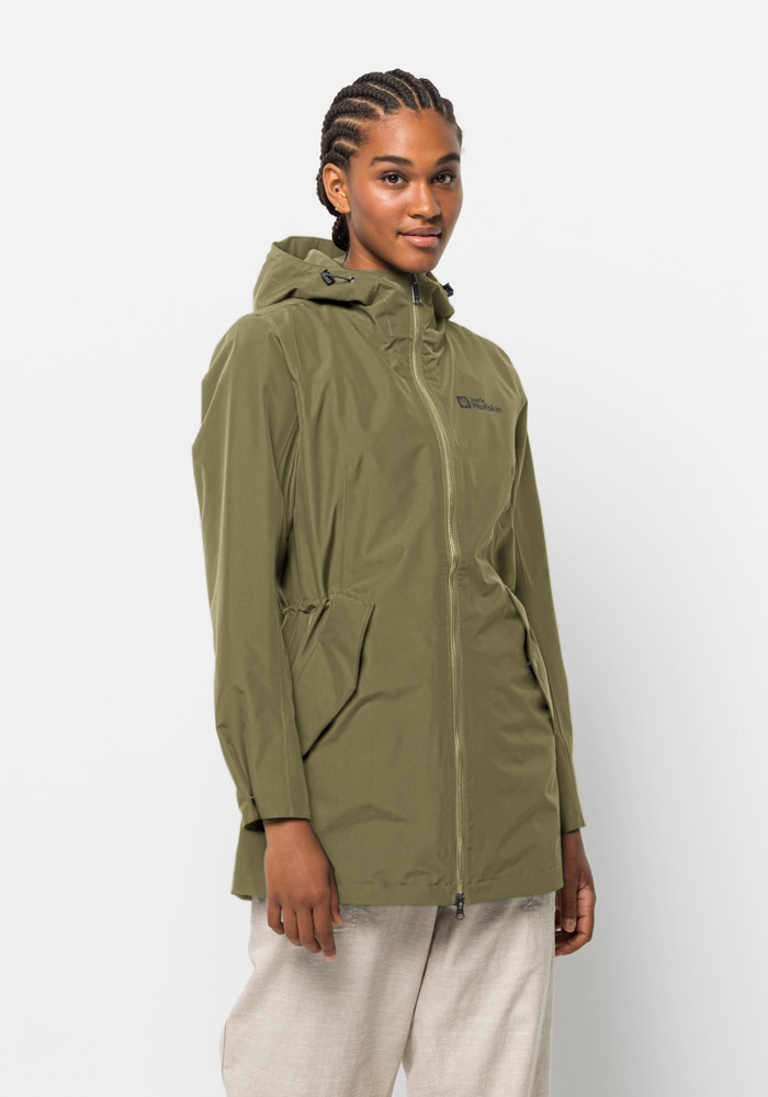 Jack Wolfskin Outdoorjacke »DAKAR PARKA W«, mit Kapuze