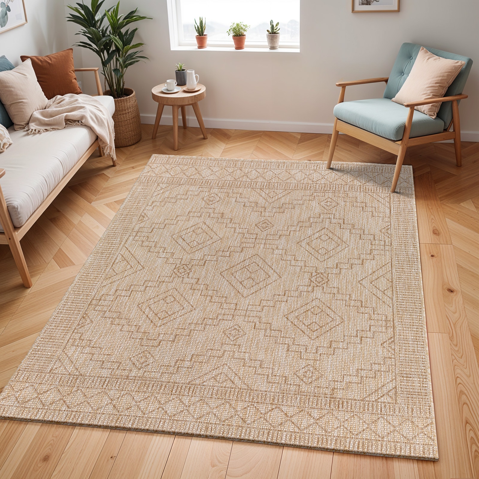 Livabliss Teppich "KURA" rechteckig 4,1 mm Höhe