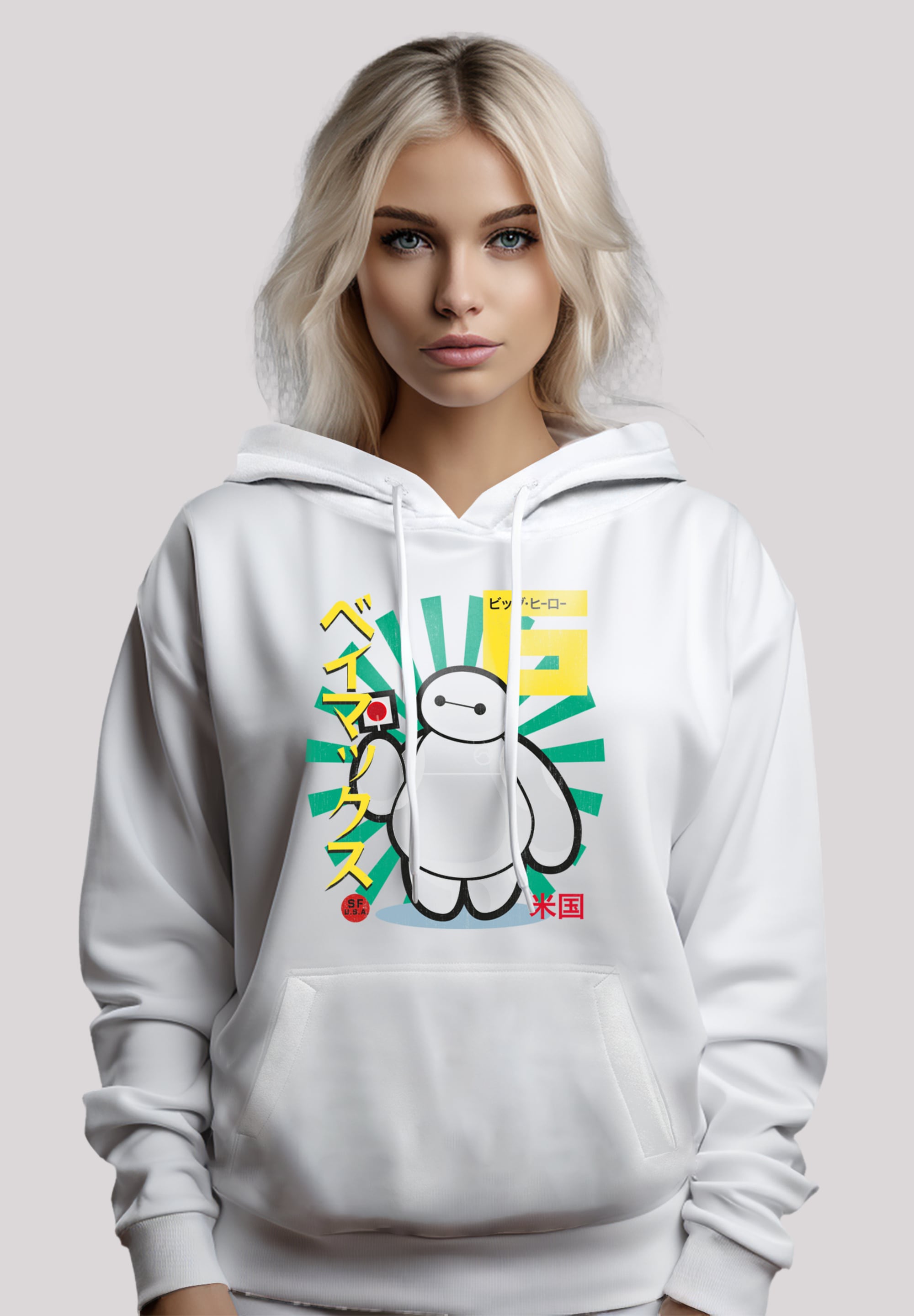 F4NT4STIC Kapuzenpullover "Big Hero 6 Baymax Lollypop", Premium Qualität günstig online kaufen