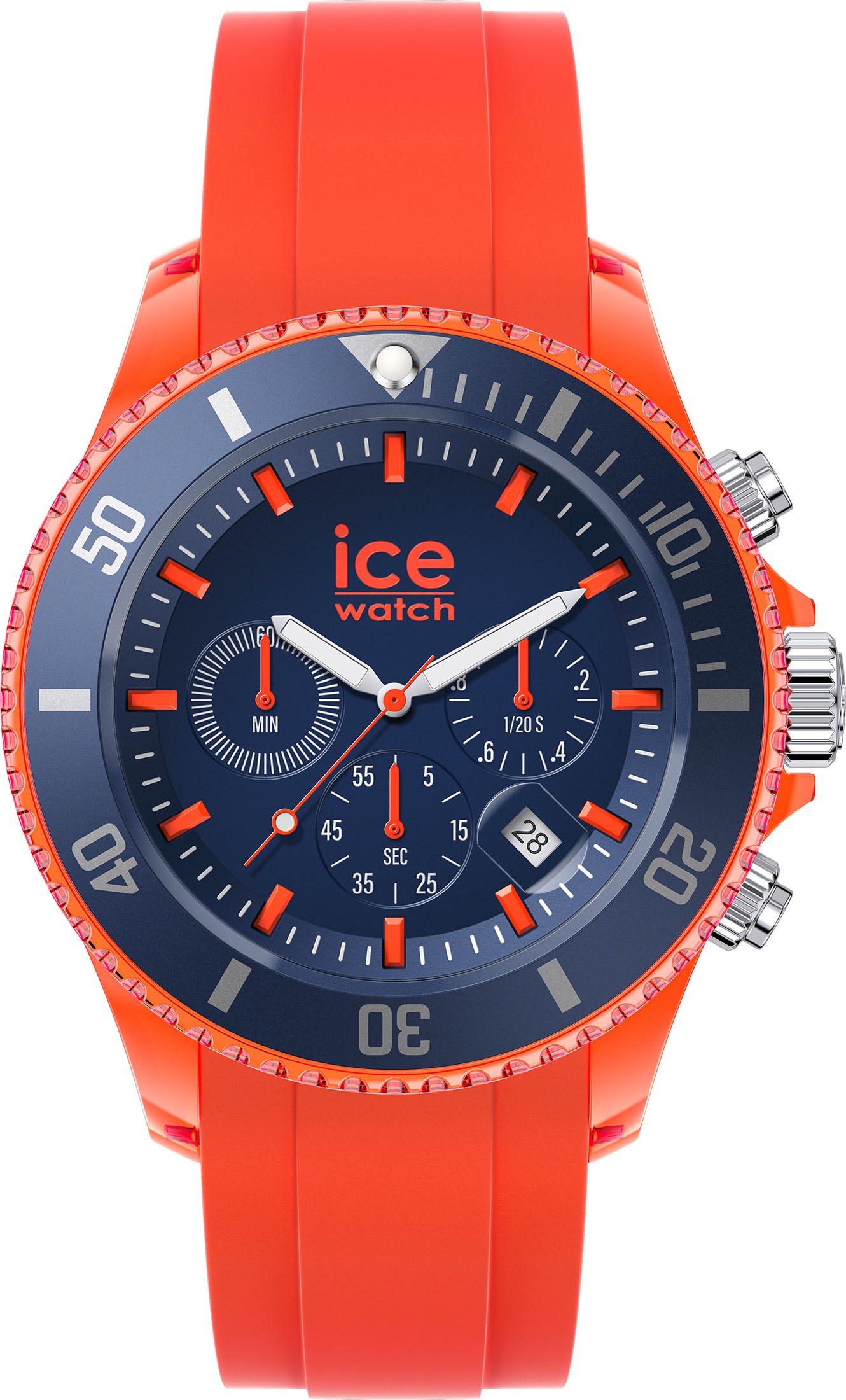 ice-watch Chronograph »ICE chrono - Orange blue - Extra large - CH, 019845«