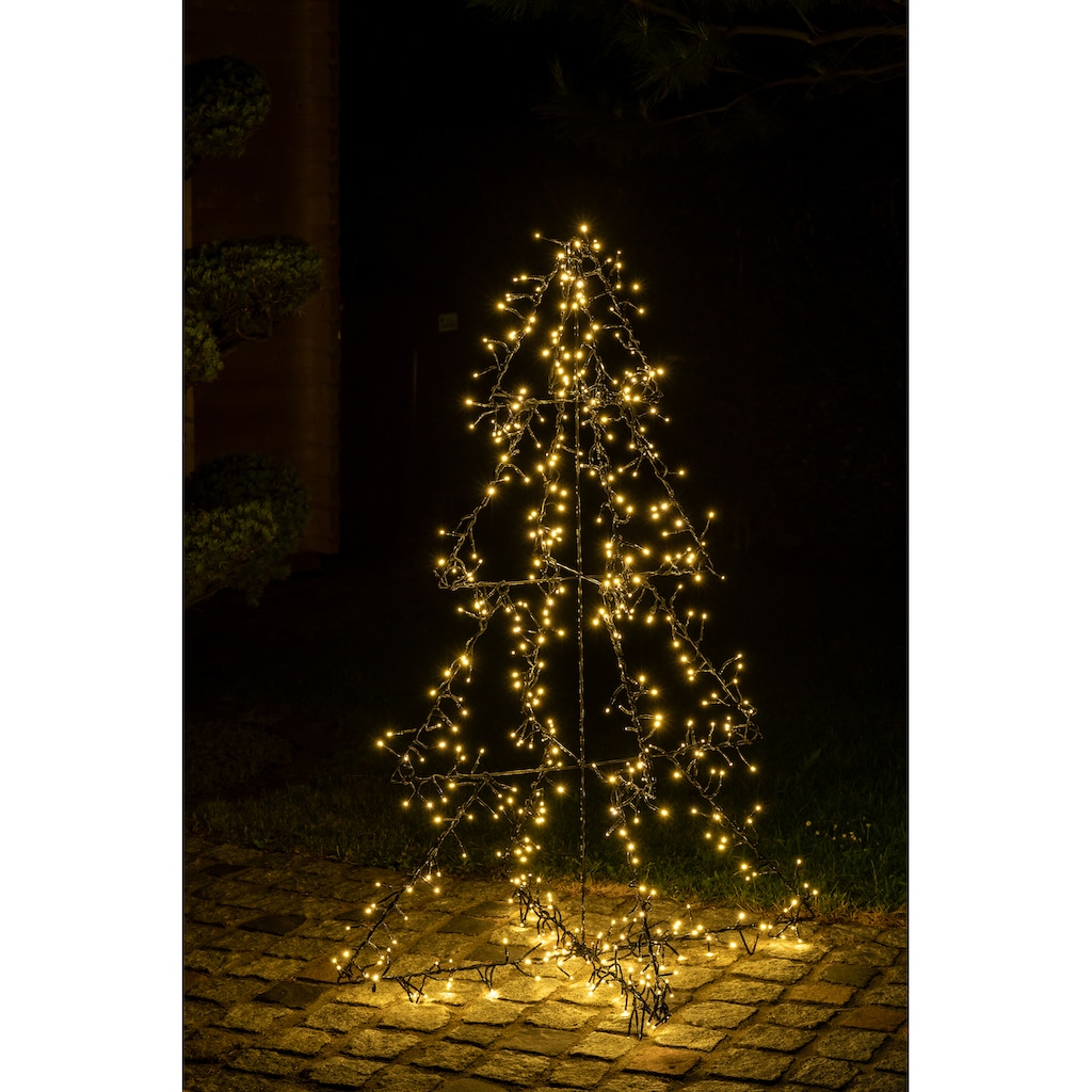Star-Max LED Dekolicht »Weihnachtsdeko aussen«, 500 flammig-flammig