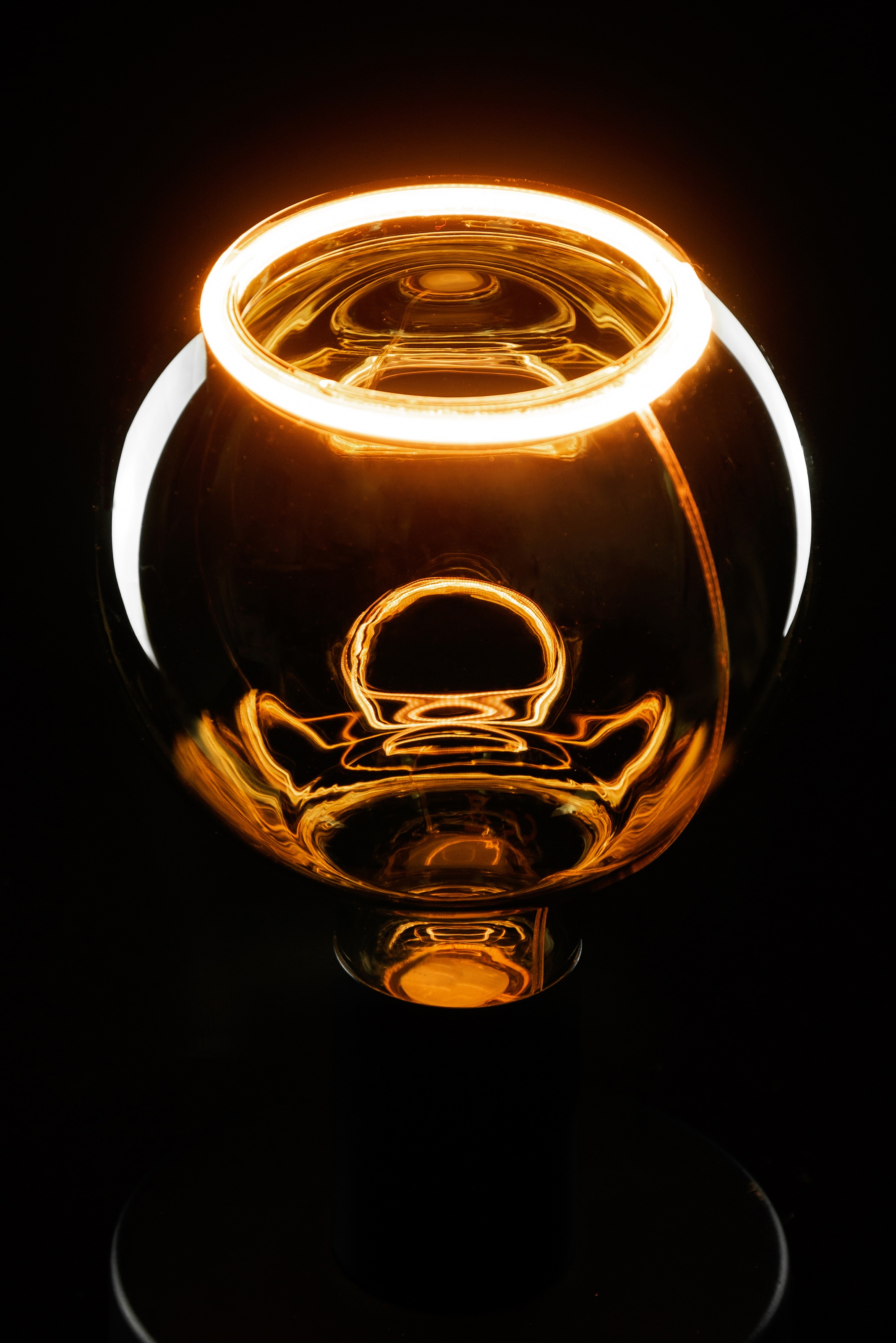 SEGULA LED-Leuchtmittel »LED Floating Globe 125 smokey grau«, E27, Warmweiß, dimmbar, E27, Floating Globe 125 smokey grau