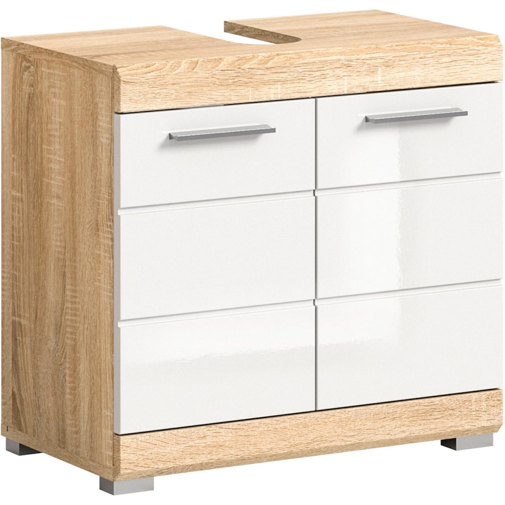 INOSIGN Waschbeckenunterschrank »Siena«, (1 St.), Badmöbel Badschrank, 2 Türen, Breite 60 cm