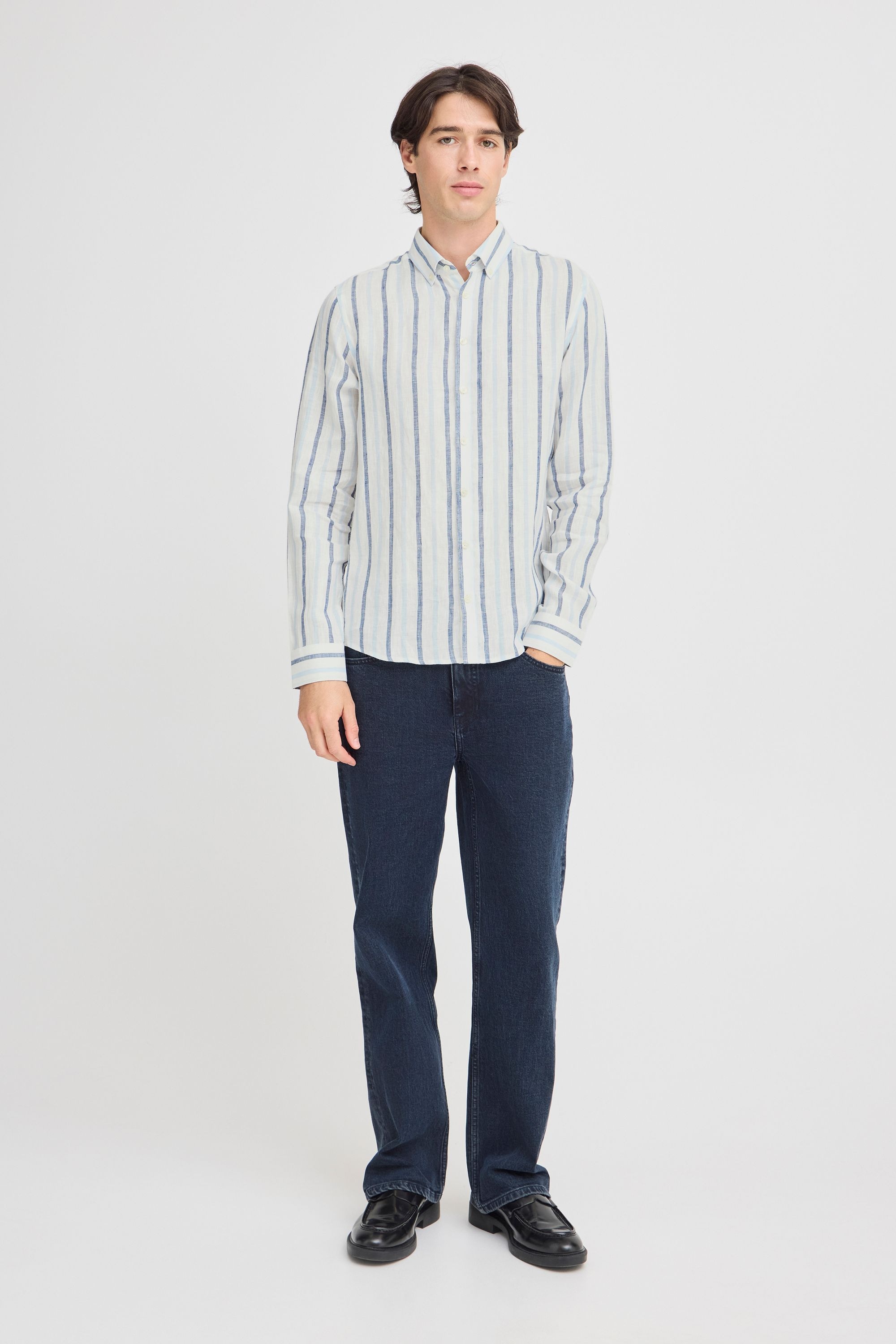 Casual Friday Leinenhemd »Leinenhemd CFDYLAN striped«