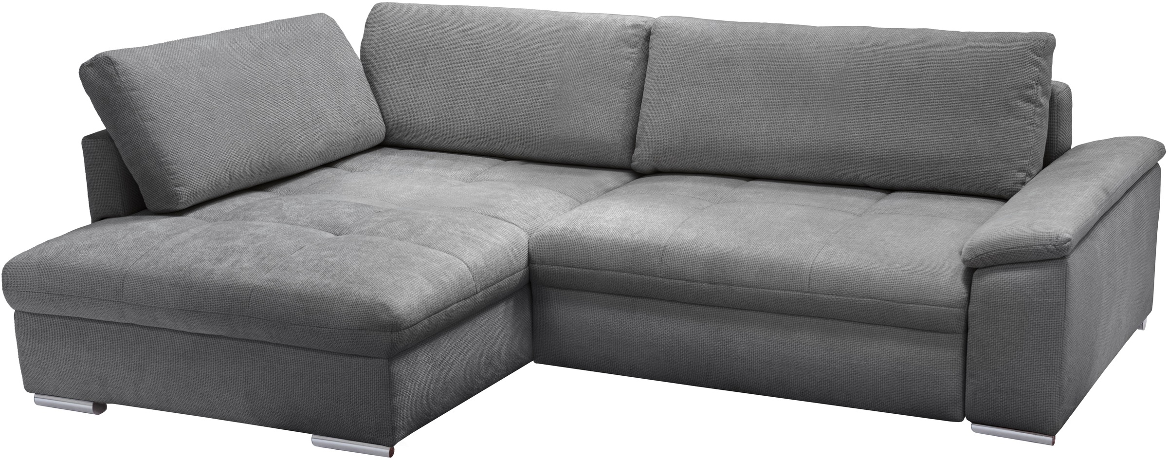 exxpo - sofa fashion Ecksofa »Casa Grande inkl. Bettfunktion, Bettkasten, OTTOs Choice, bequem«, L-Form, guter Sitzkomfort, grioße Liegefläche