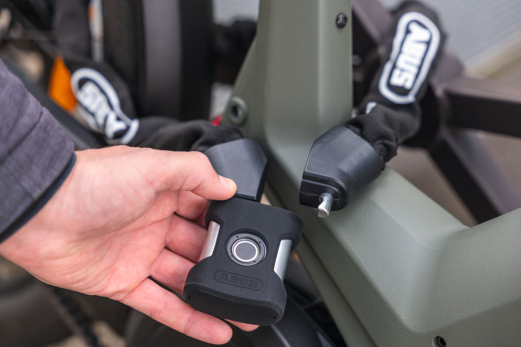 ABUS Kettenschloss »Yardo 7807F BK«