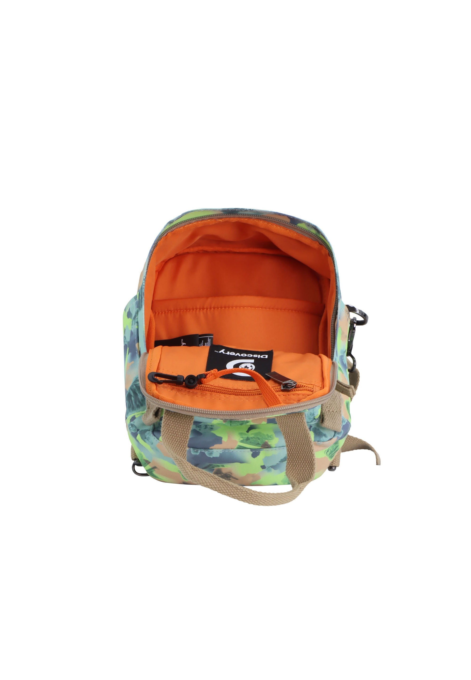 Discovery Schultertasche »Cave«, aus recyceltem PET-Polyestermaterial