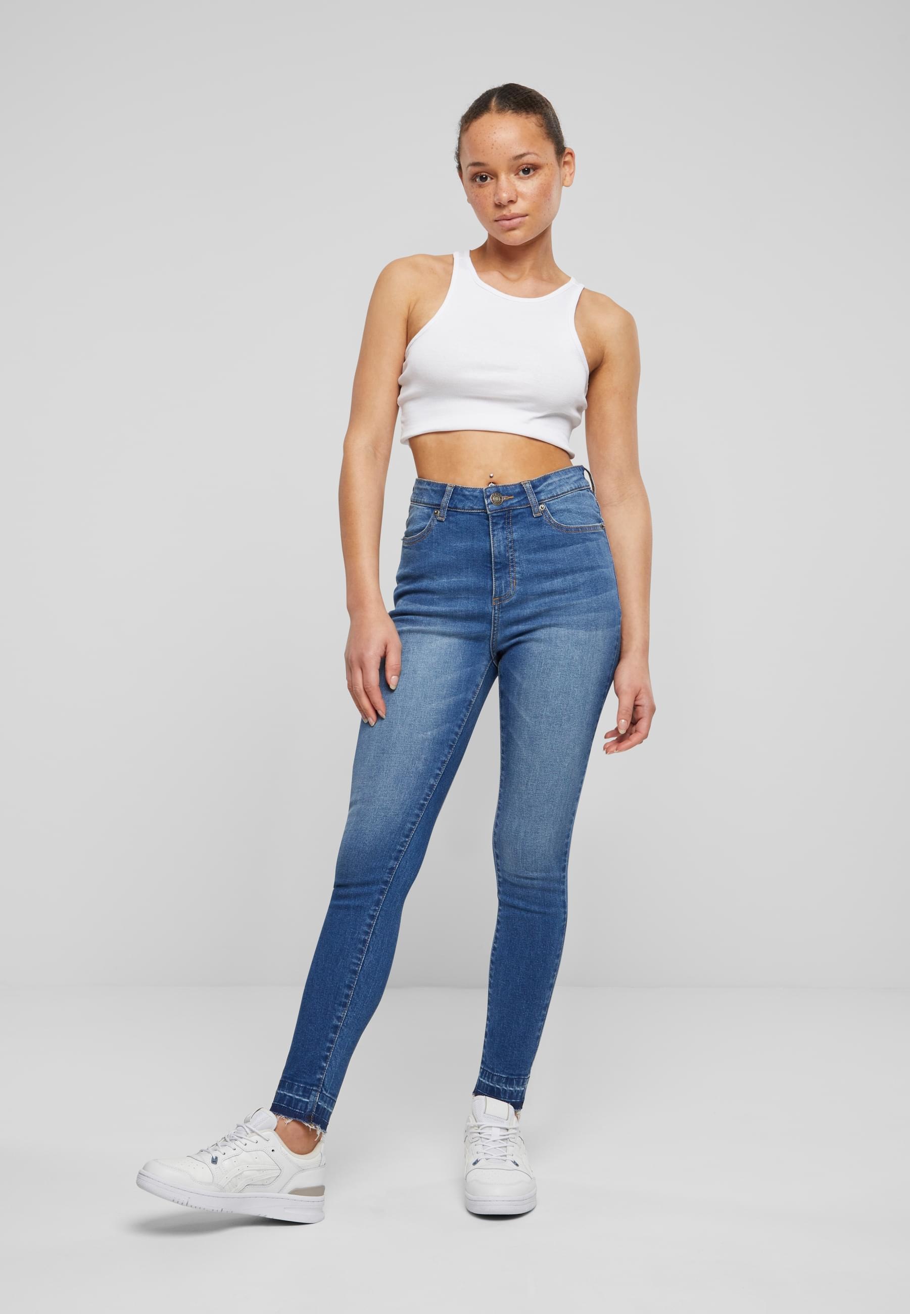 URBAN CLASSICS Bequeme Jeans »Urban Classics Damen Skinny Fit Jeans«