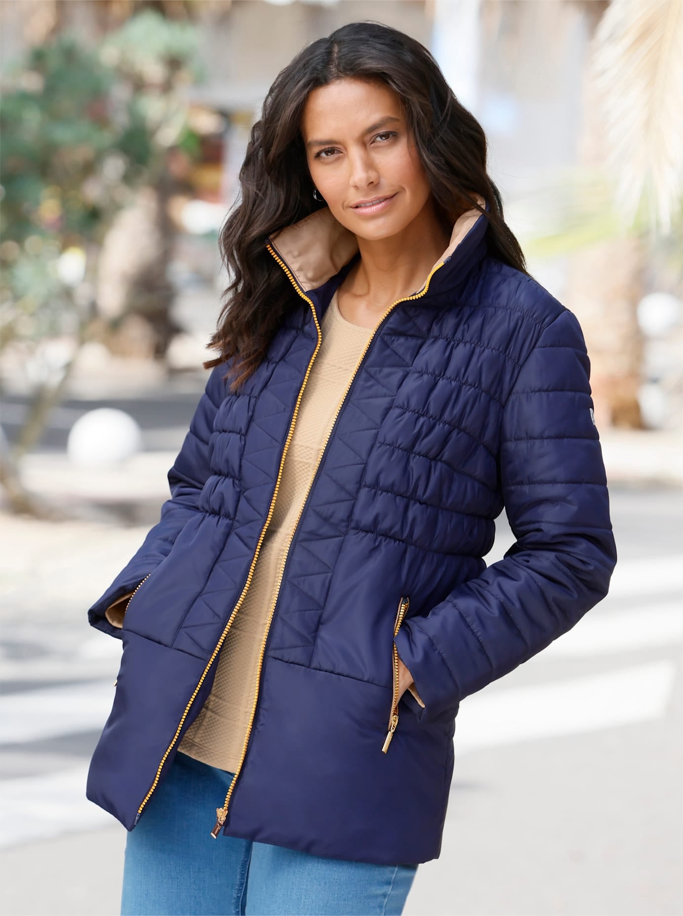 Casual Looks Steppjacke, ohne Kapuze günstig online kaufen
