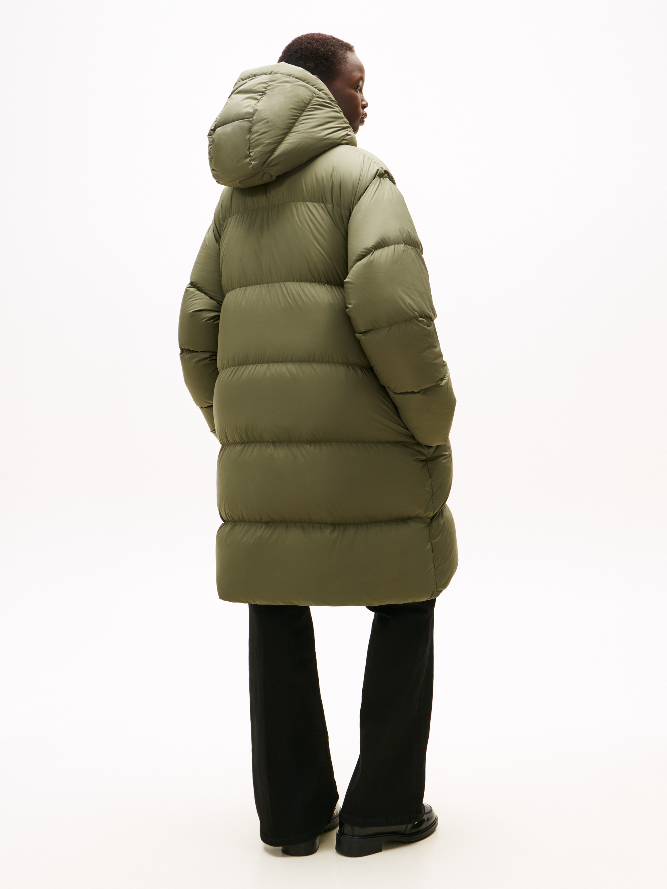 Tommy Hilfiger Curve Daunenmantel "CRV MODERN DOWN REG COAT" in großen Größ günstig online kaufen