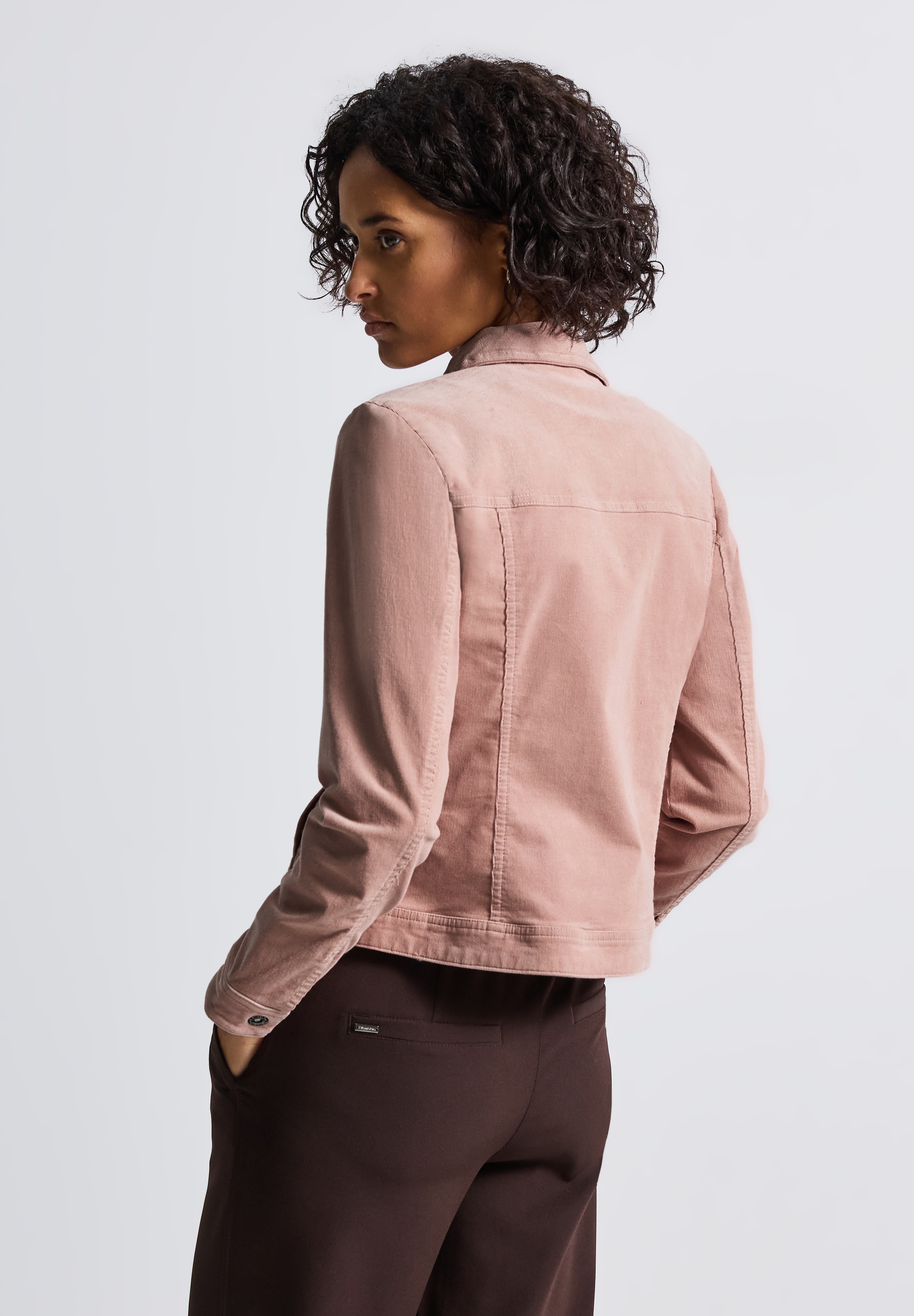 STREET ONE Cordjacke, ohne Kapuze, in Cord-Optik