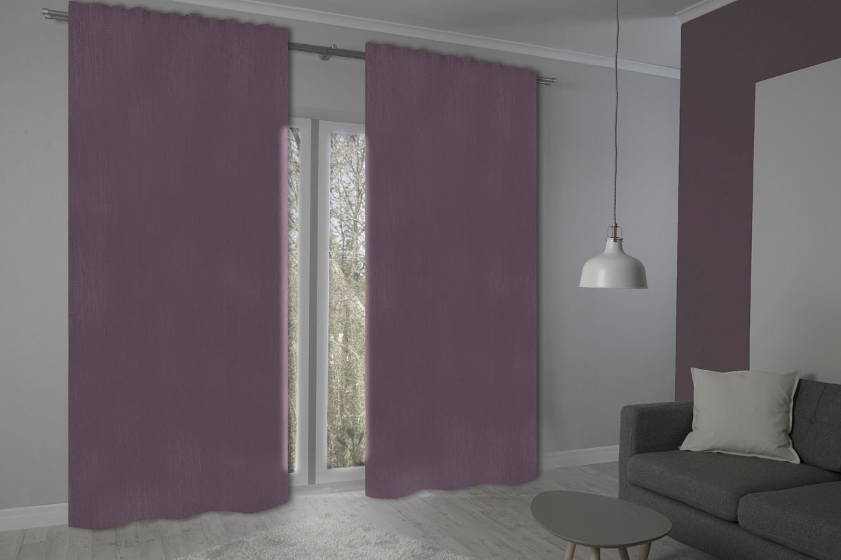 HOMING Vorhang »Galdin«, (1 St.), Verdunklungsvorhang, blickdicht, Thermo, Energiesparend