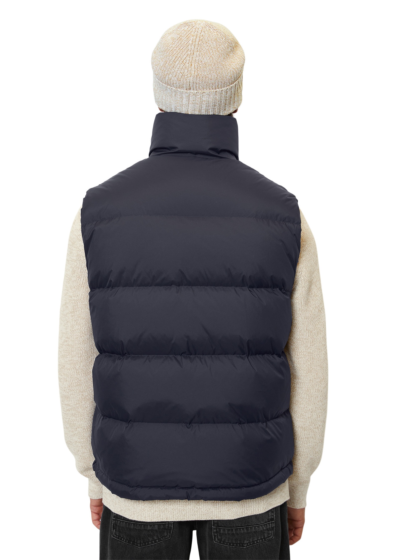 Marc O'Polo Steppweste »mit matter Oberfläche aus recyceltem Polyester«