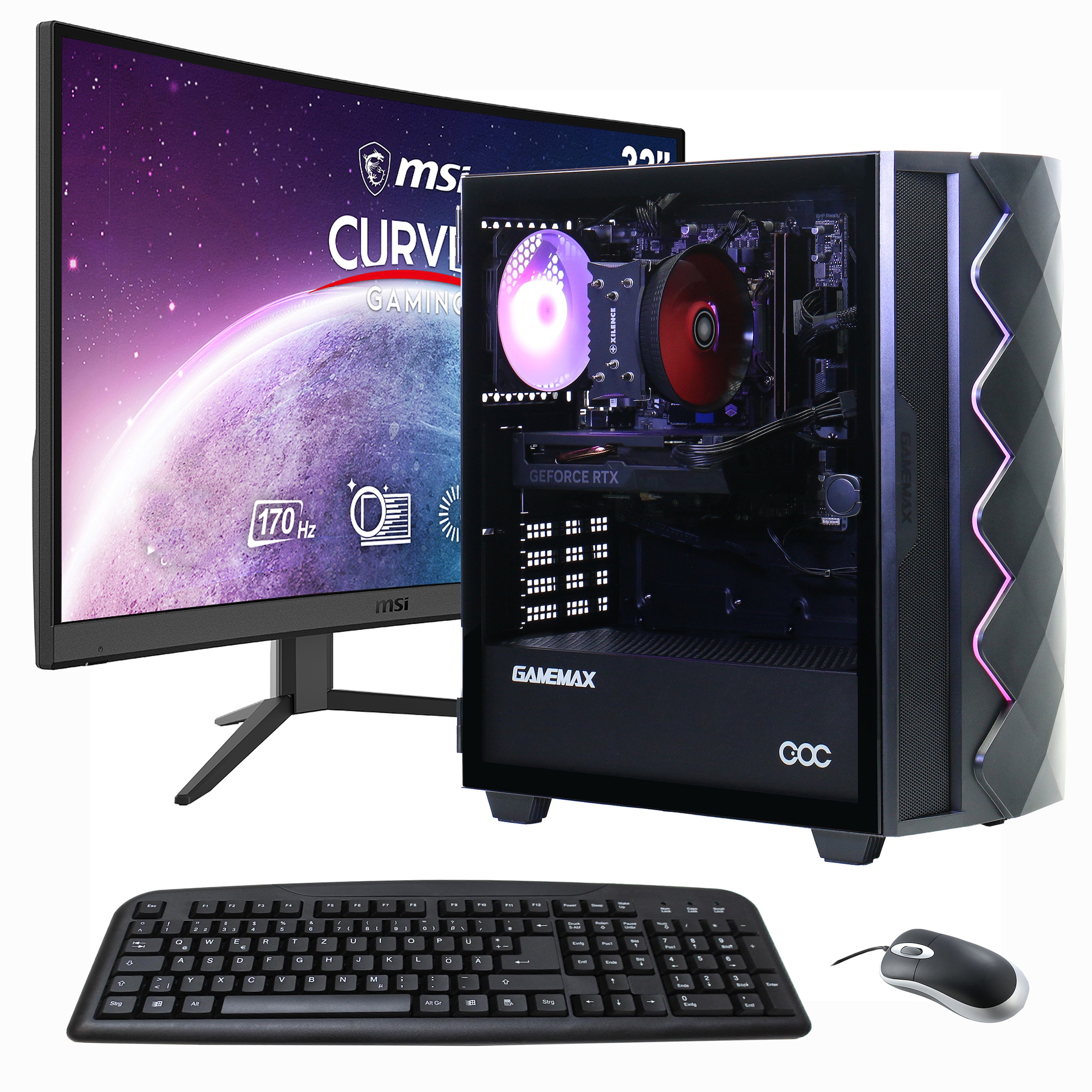 GAMEMAX PC-Komplettsystem »MegaDeal Gaming-PC-...
