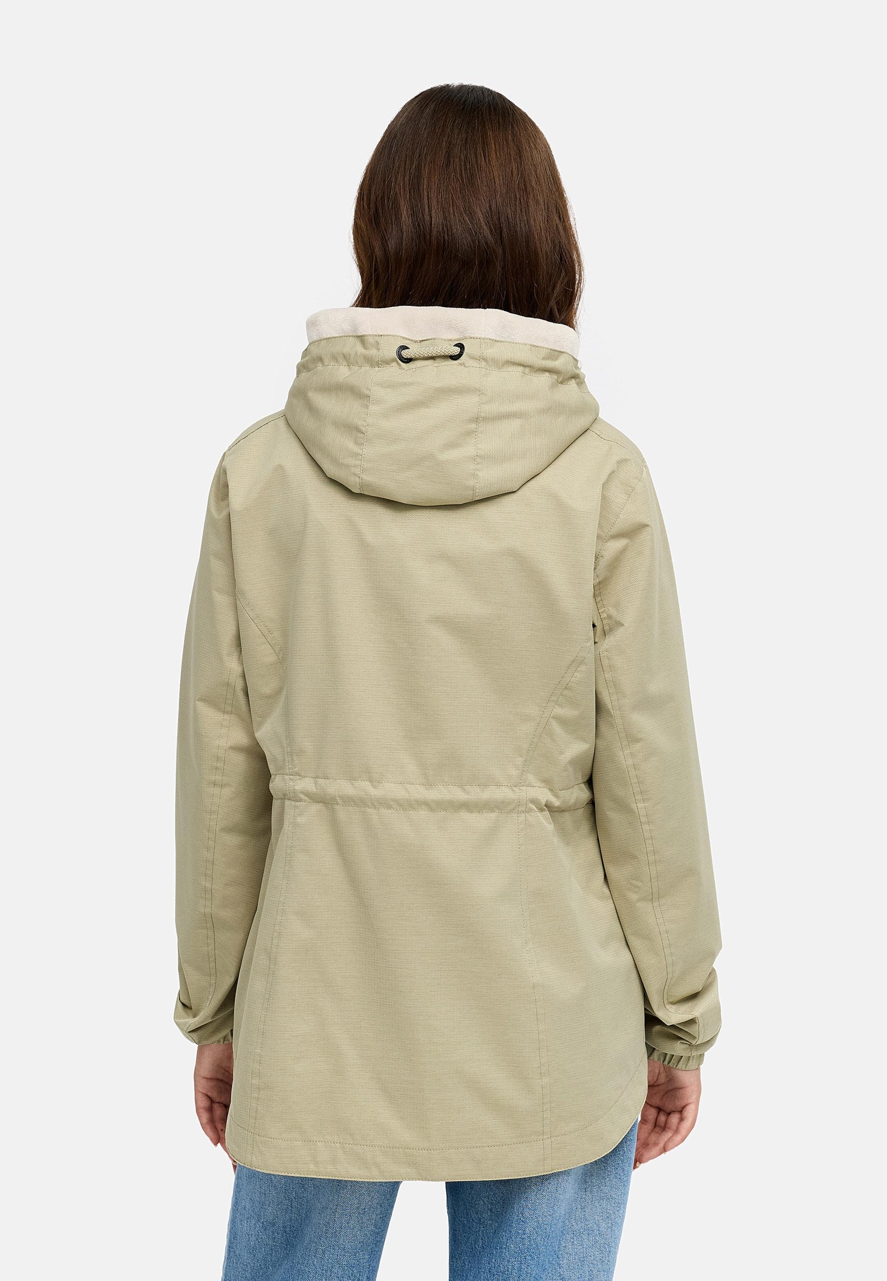 Ragwear Outdoorjacke »Dankka Tech« mit Kapuze Stylische Damen Übergangsjacke aus wasserdichtem Material