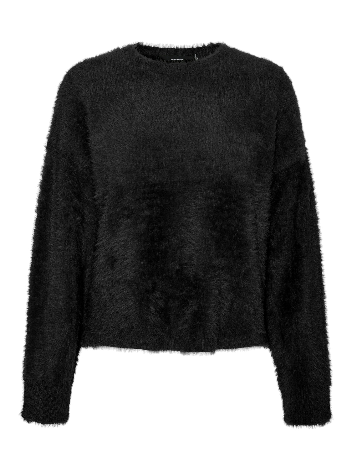 Vero Moda Rundhalspullover VMALINA LS O-NECK BOXY PULLOVER BOO günstig online kaufen