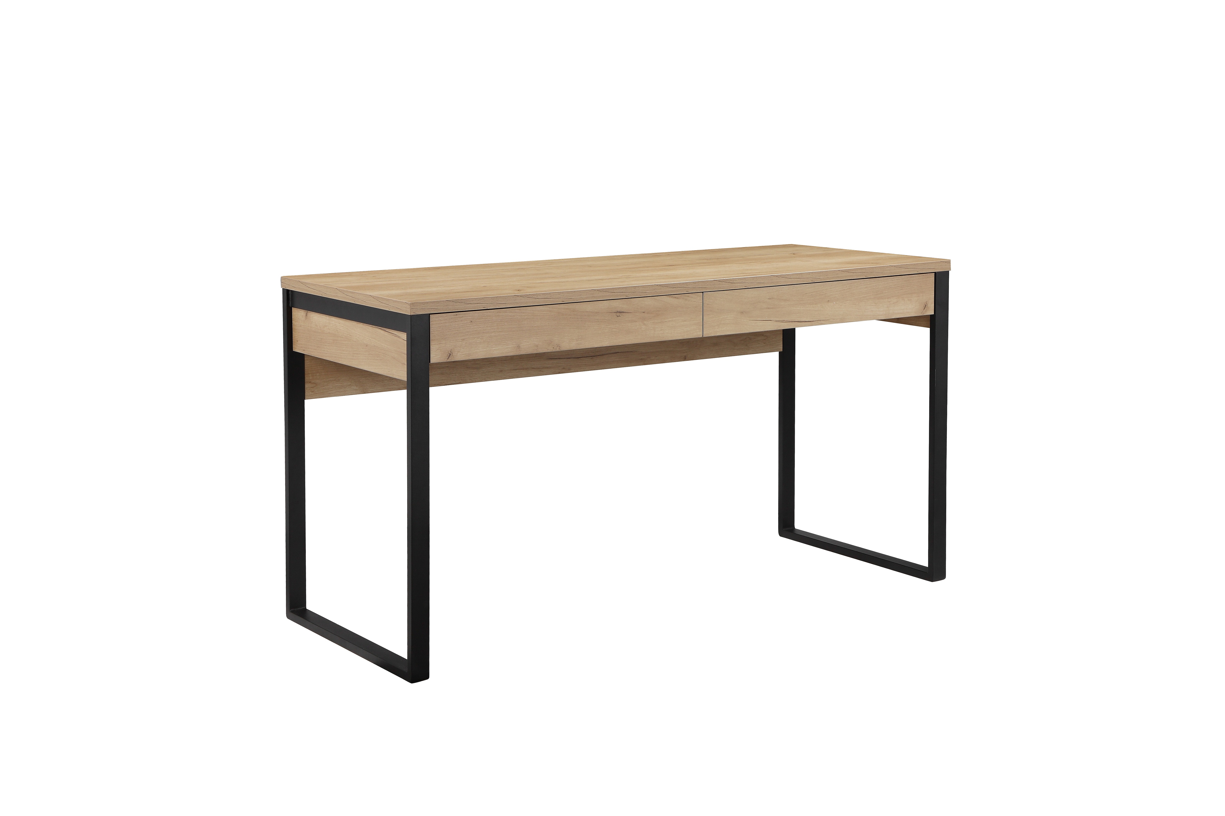 Thumbnail - Places of Style Schreibtisch "Moid, Computertisch im modernen Design,", Breite 120/140/160 cm, mit Metallbeinen & Schubl...