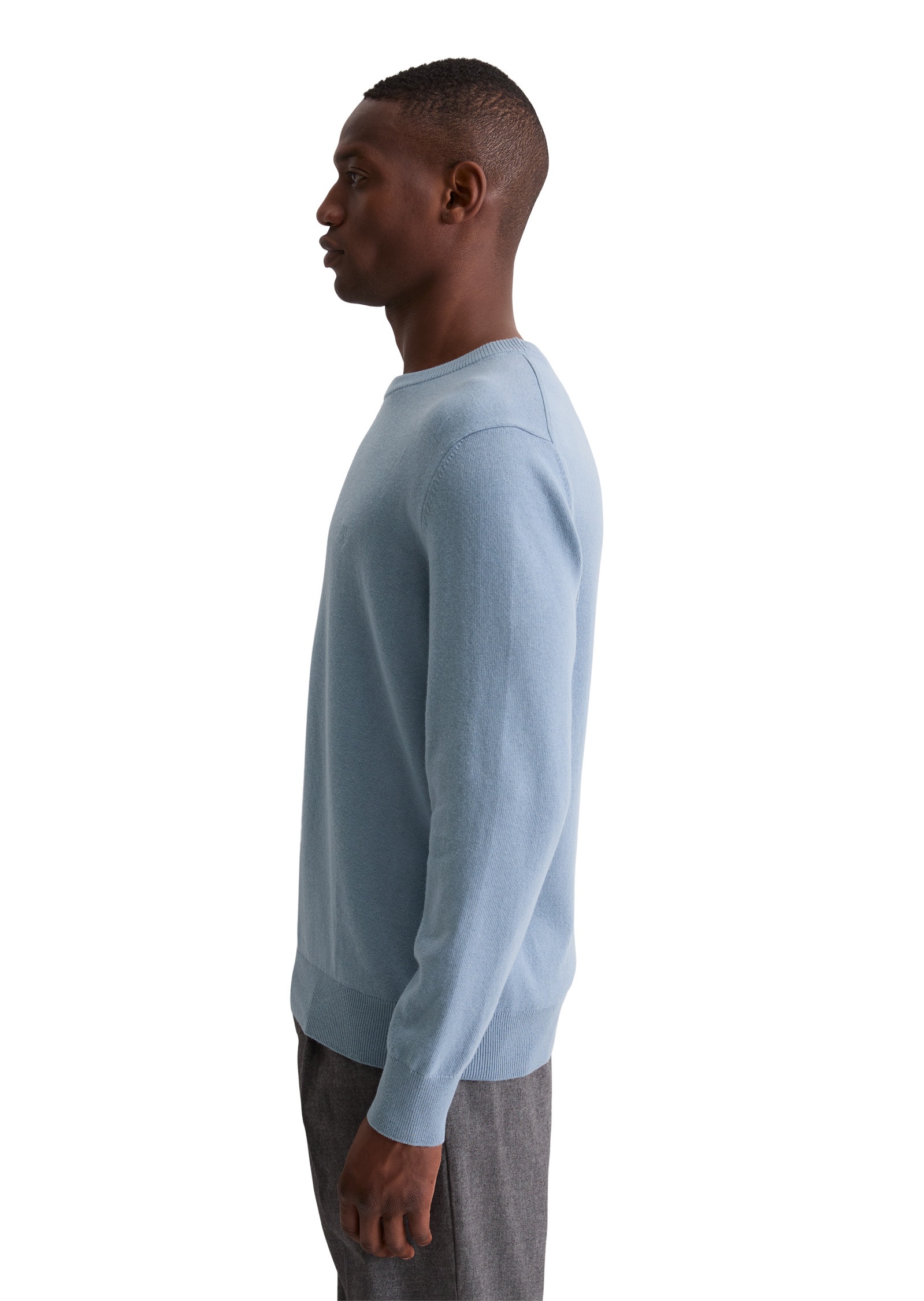 Marc OPolo Strickpullover "aus softem Bio-Bauwoll-Schurwoll-Mix" günstig online kaufen