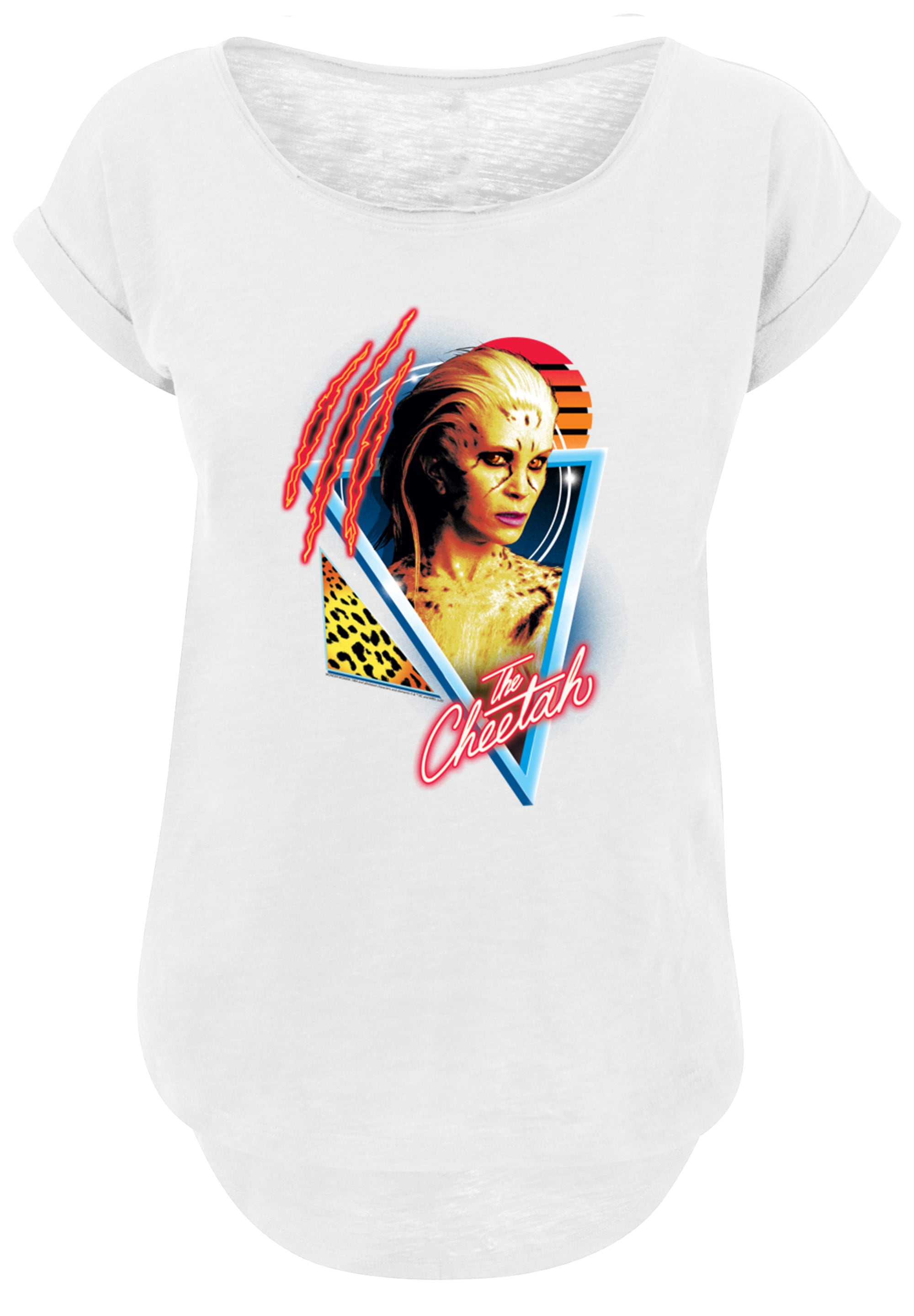 F4NT4STIC T-Shirt »DC Comics Wonder Woman 84 Retro Cheetah Design«, Print