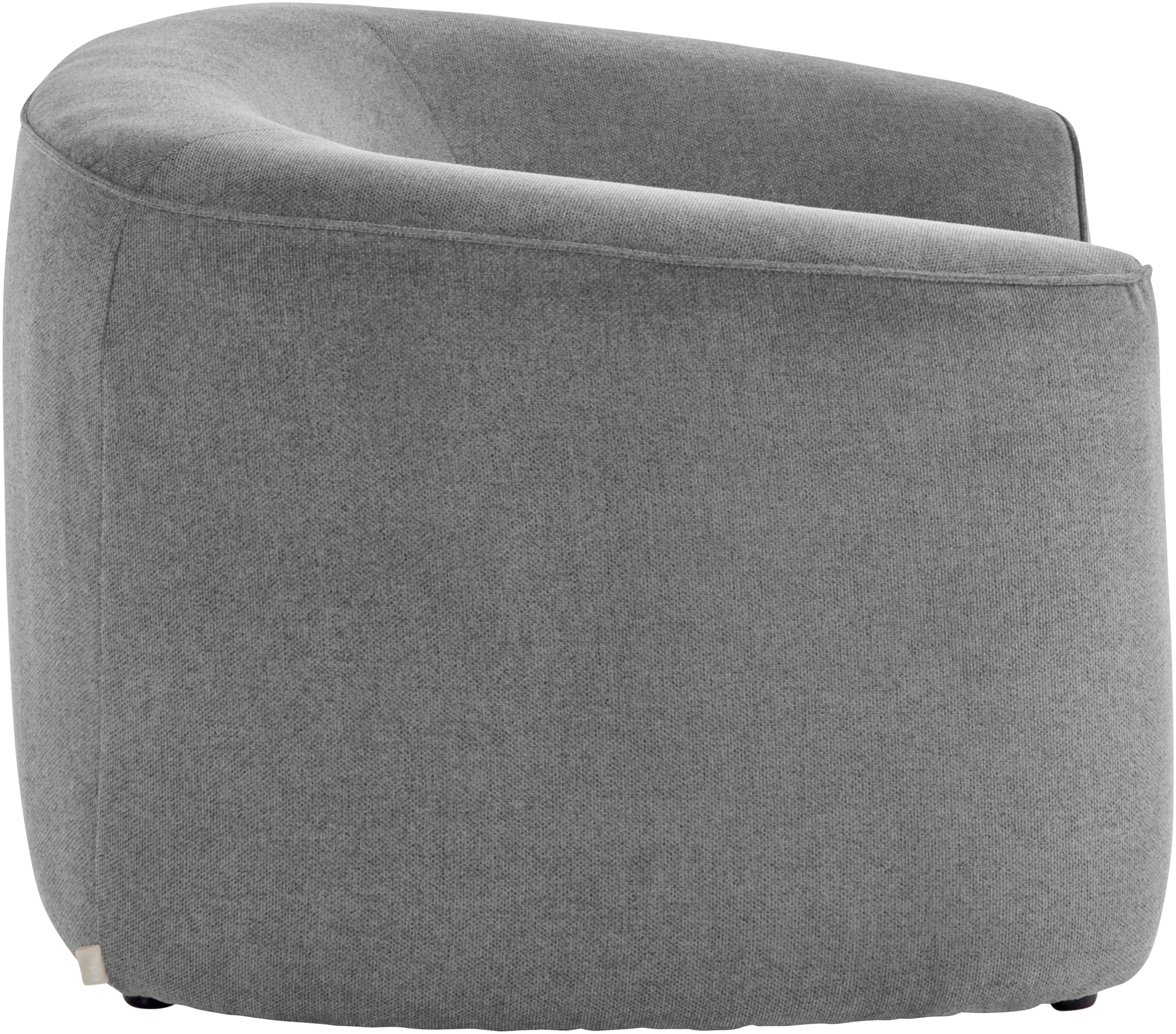 LeGer Home by Lena Gercke Sessel »LYZA Relaxsessel, Loungesessel, Maße B/T/H: 113/95/71 cm«, organische Form, mit Wellenunterfederung, gemütlich und modern