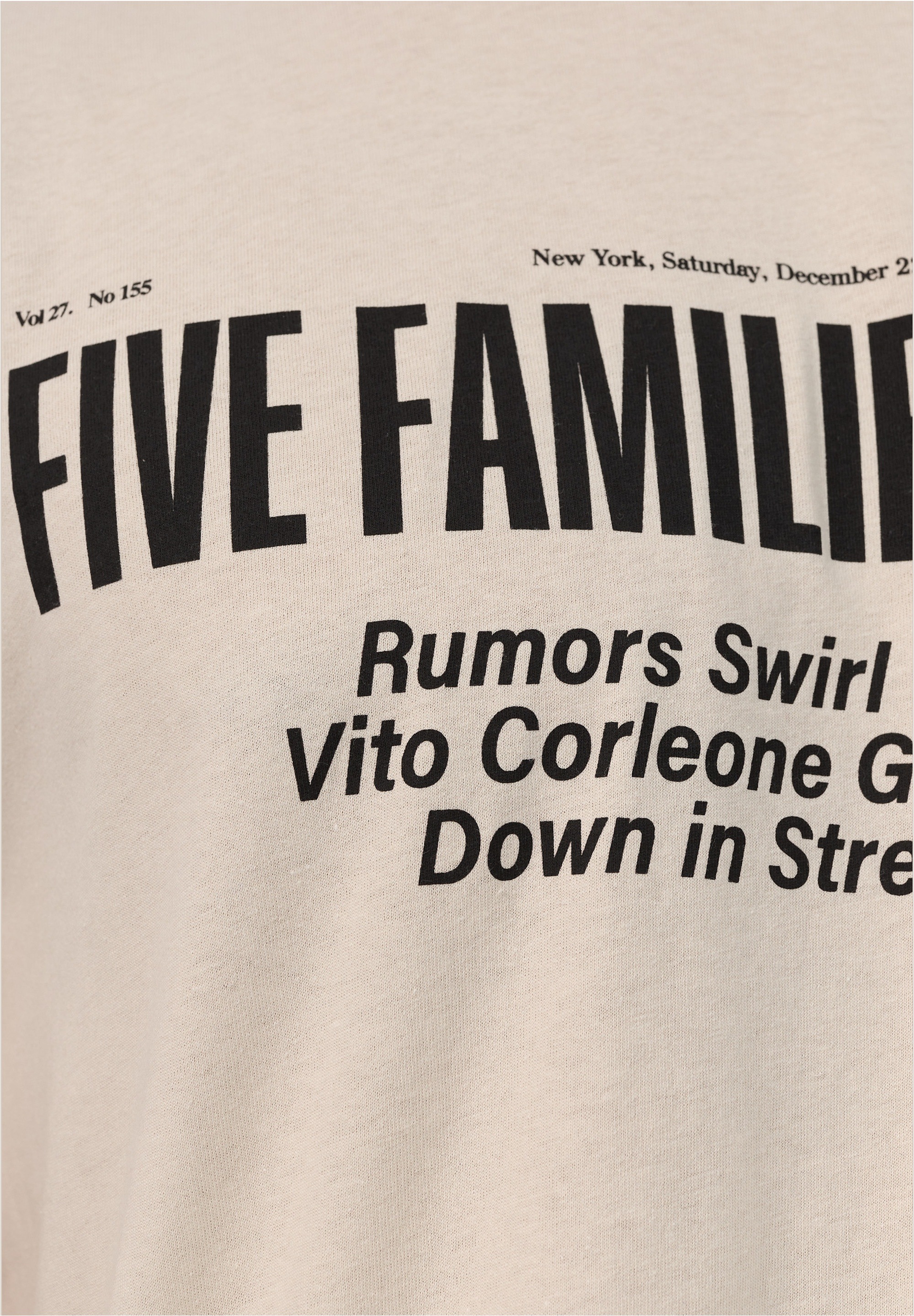 Recovered T-Shirt »The Godfather New York 1945 Relaxed«, (1 tlg.), mit angesagten Prints
