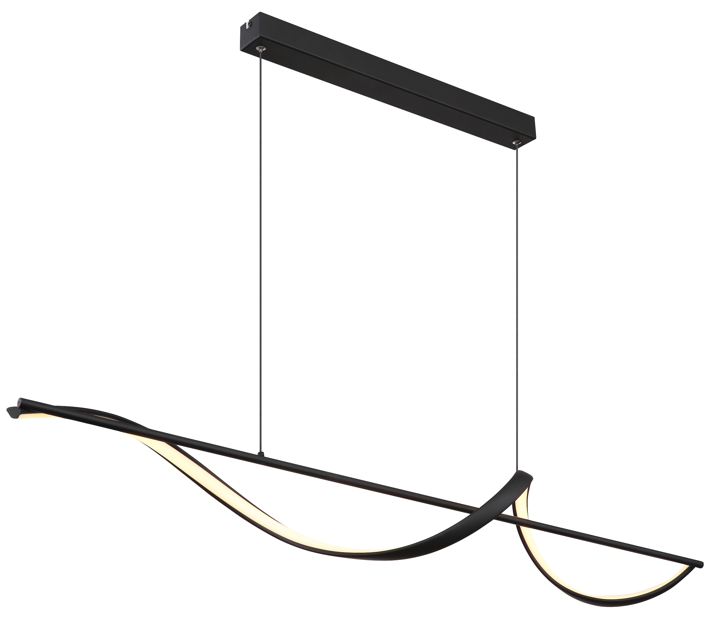 GLOBO LIGHTING LED Pendelleuchte »VIOLINO«, Leuchtmittel LED-Modul | LED fest integriert, Hängelampe/Hängeleuchte/Wohnzimmer/Esstisch/elegant