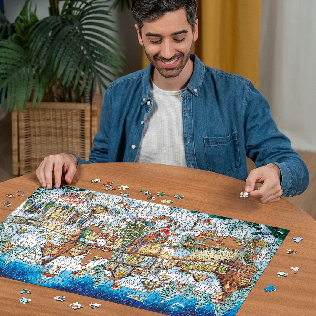 Ravensburger Puzzle »Weihnachtsdorf« Made in Germany