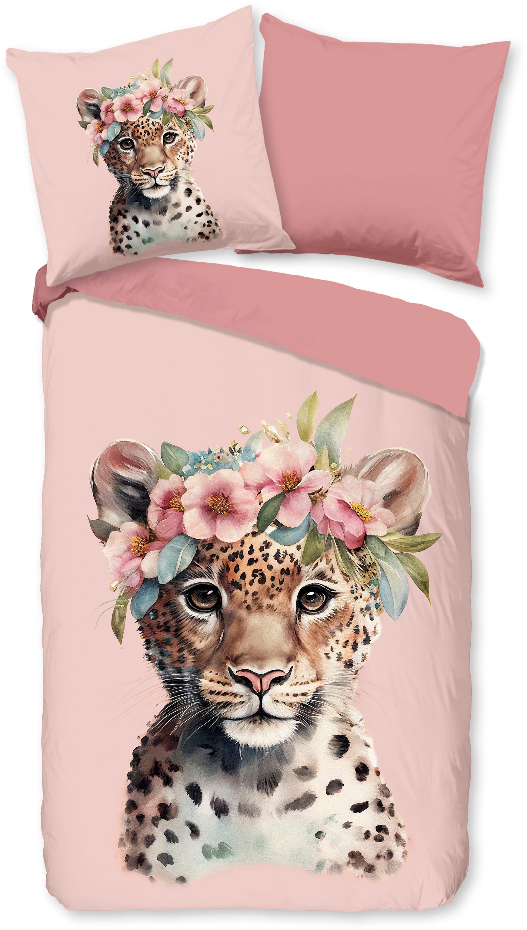 good morning Kinderbettwäsche "Kiranmu" 2 Stk. tlg. Flanell Biber, 135x200, günstig online kaufen