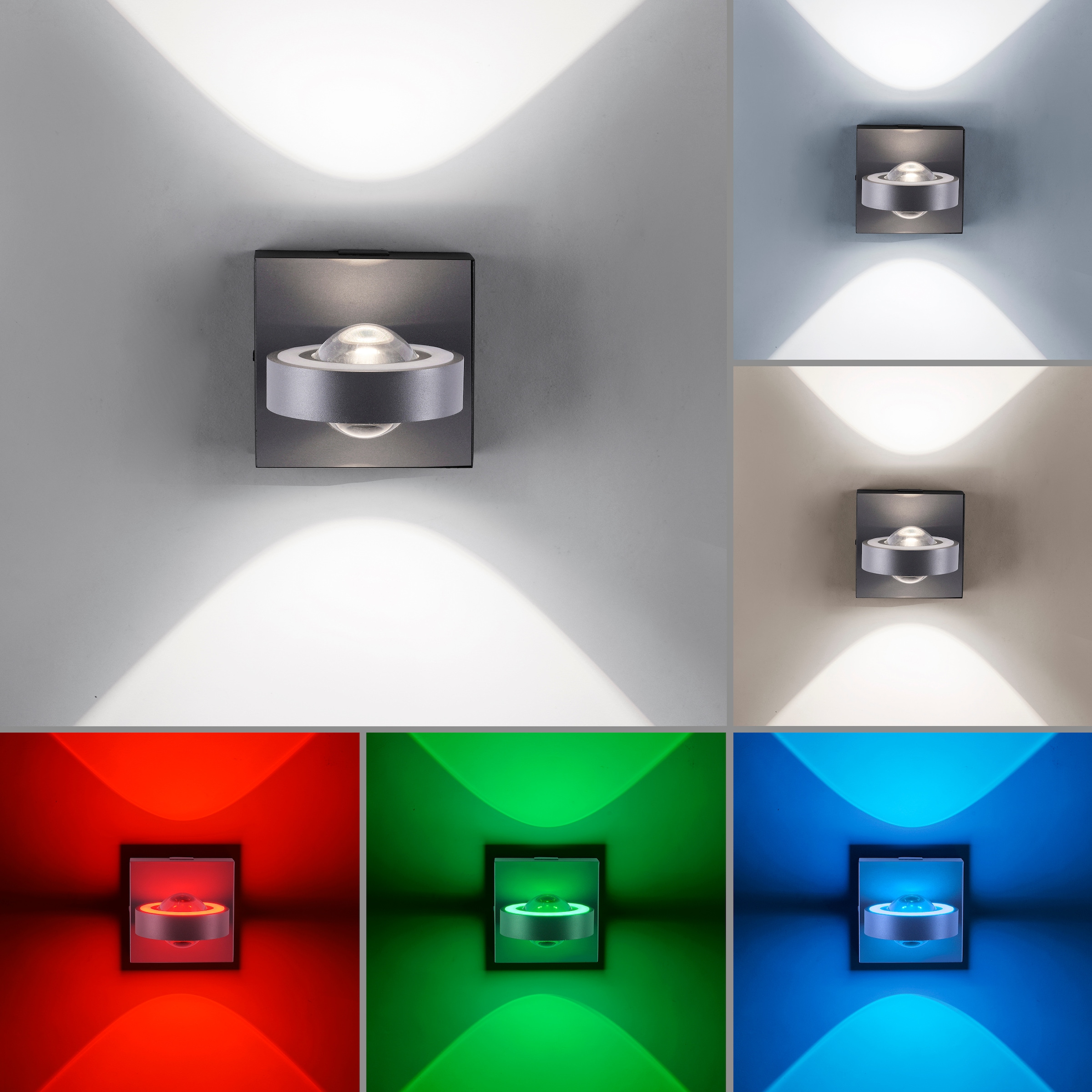 Neuhaus Q SMART HOME LIGHTS LED Wandleuchte »Q-MIA« LED-Board 1 Stk. warmweiß - kaltweiß