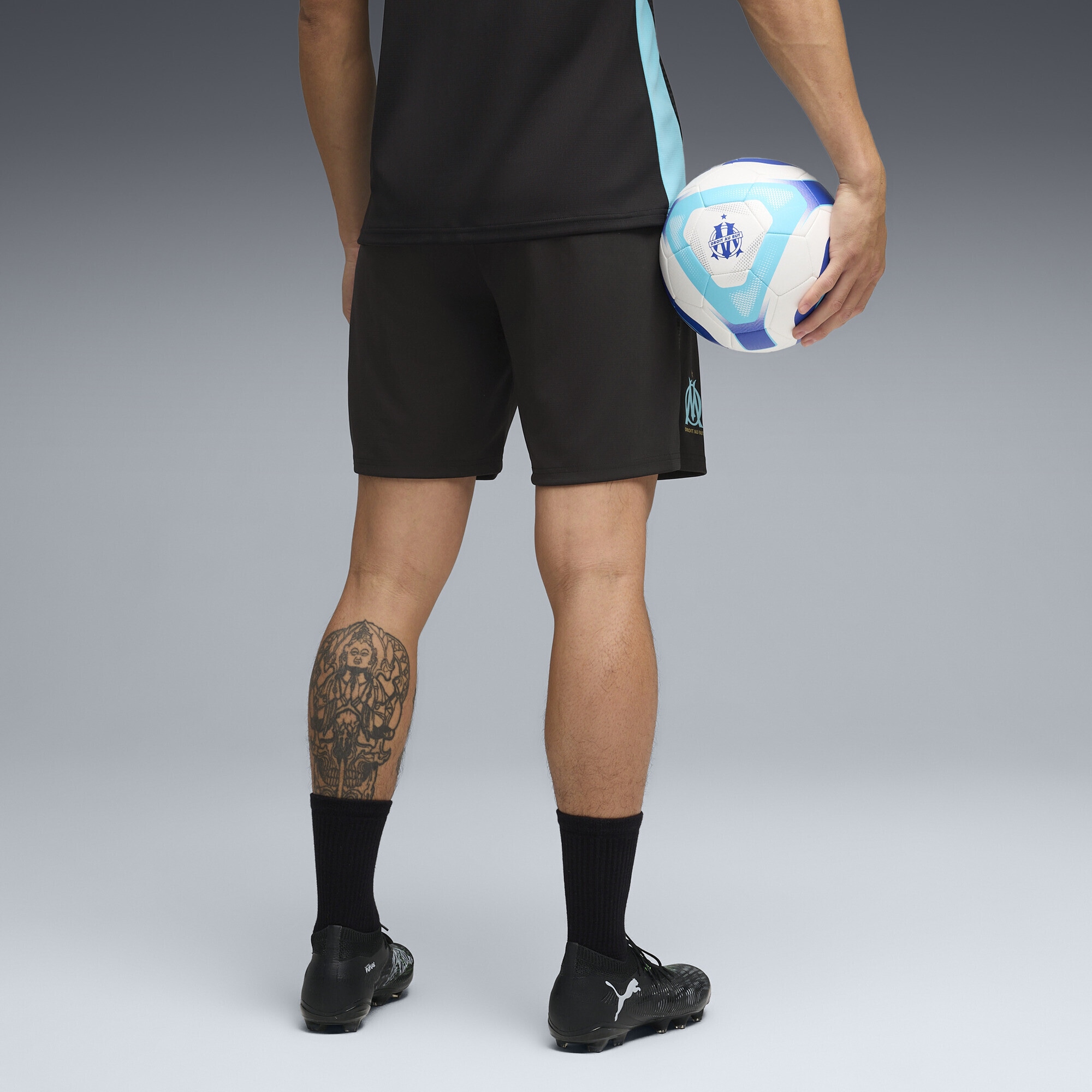 PUMA Sporthose »Olympique de Marseille Trainingsshorts Herren«