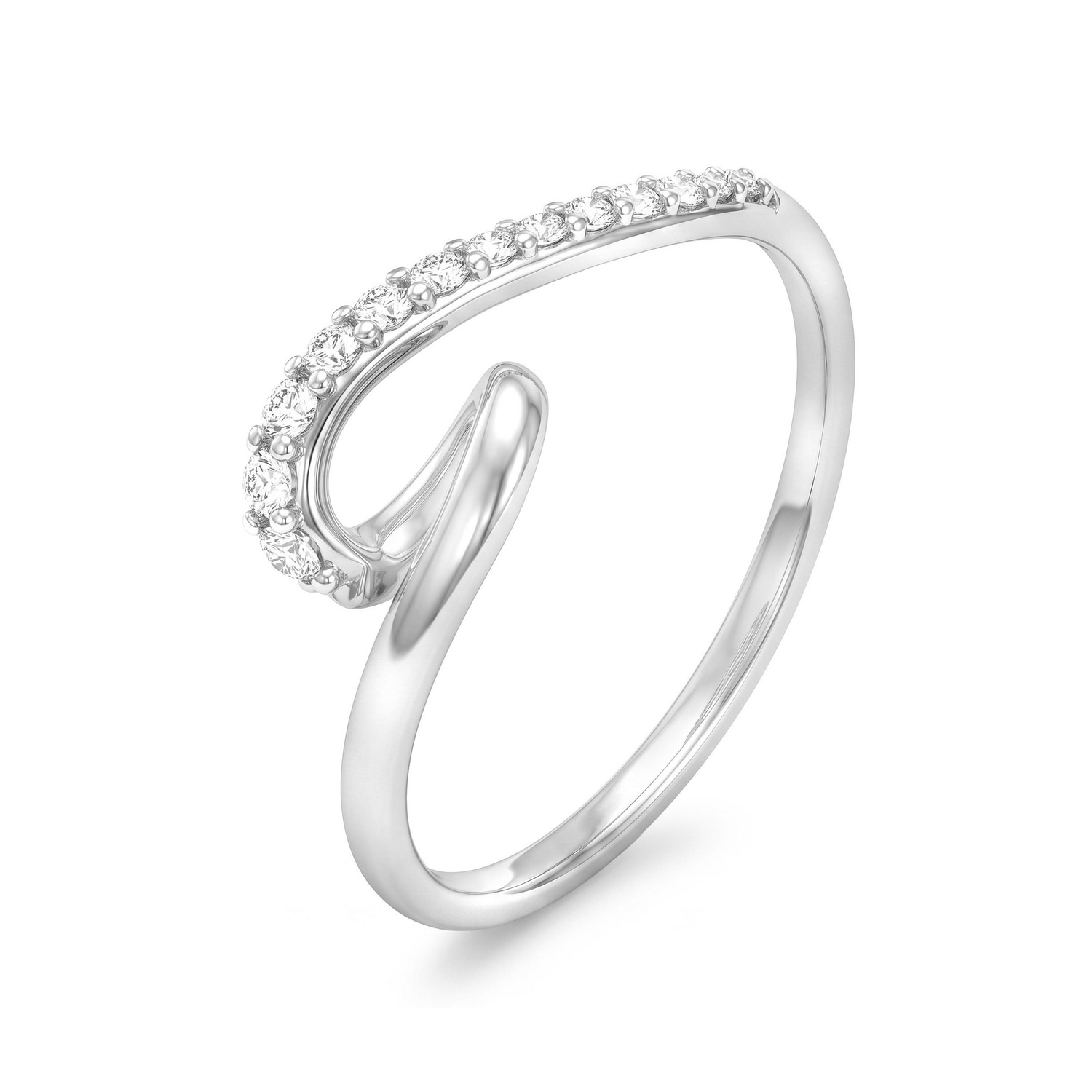 TOM TAILOR Fingerring »Herz« mit Zirkonia (synth.)