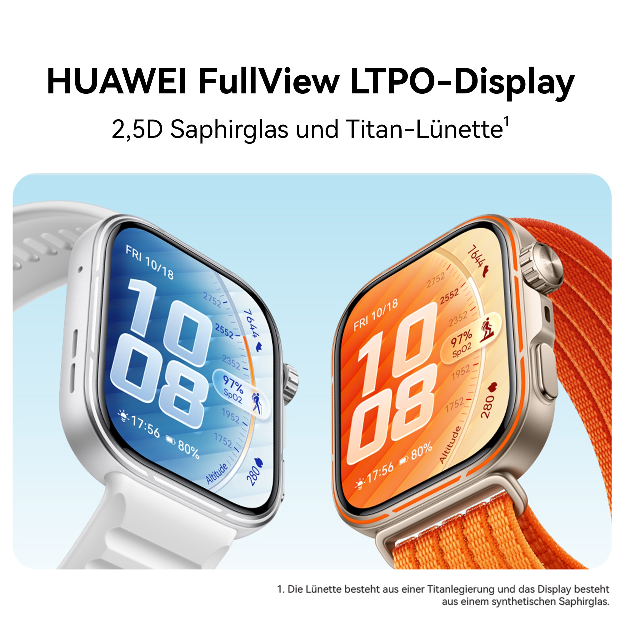 Huawei Smartwatch »SET: Watch Fit 5 Pro Smartwatch + FreeBuds SE 4 ANC In-Ear-Kopfhörer«(/ 1,92 ″)