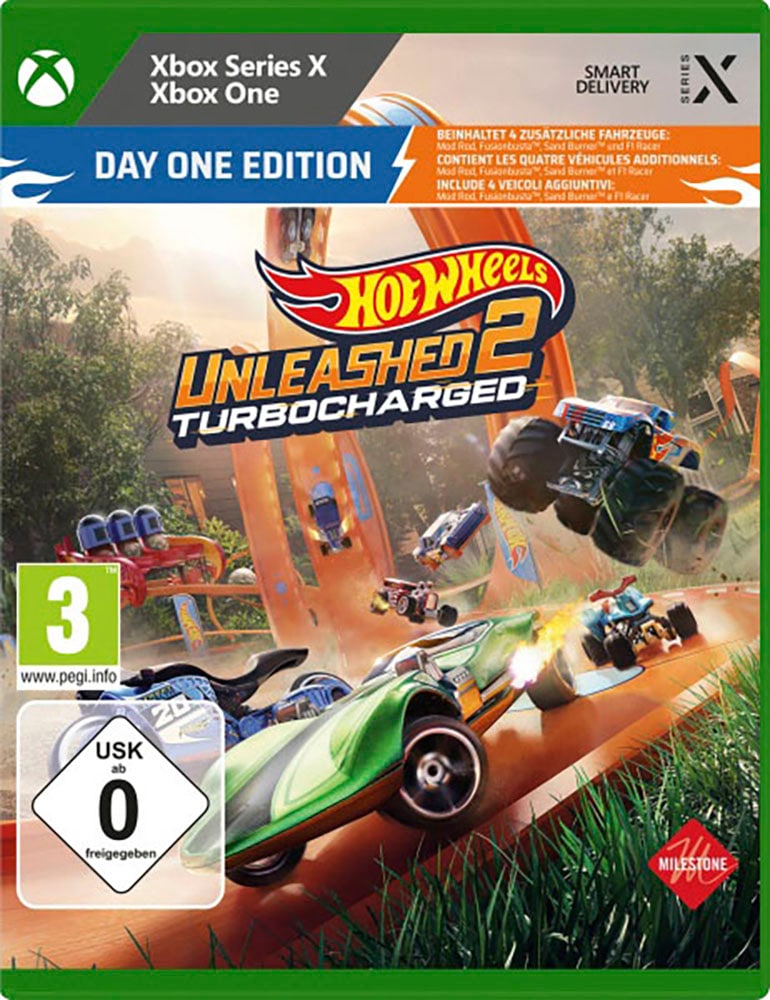 Milestone Spielesoftware »Hot Wheels Unleashed 2 Turbocharged Day One Edition«, Xbox Series X