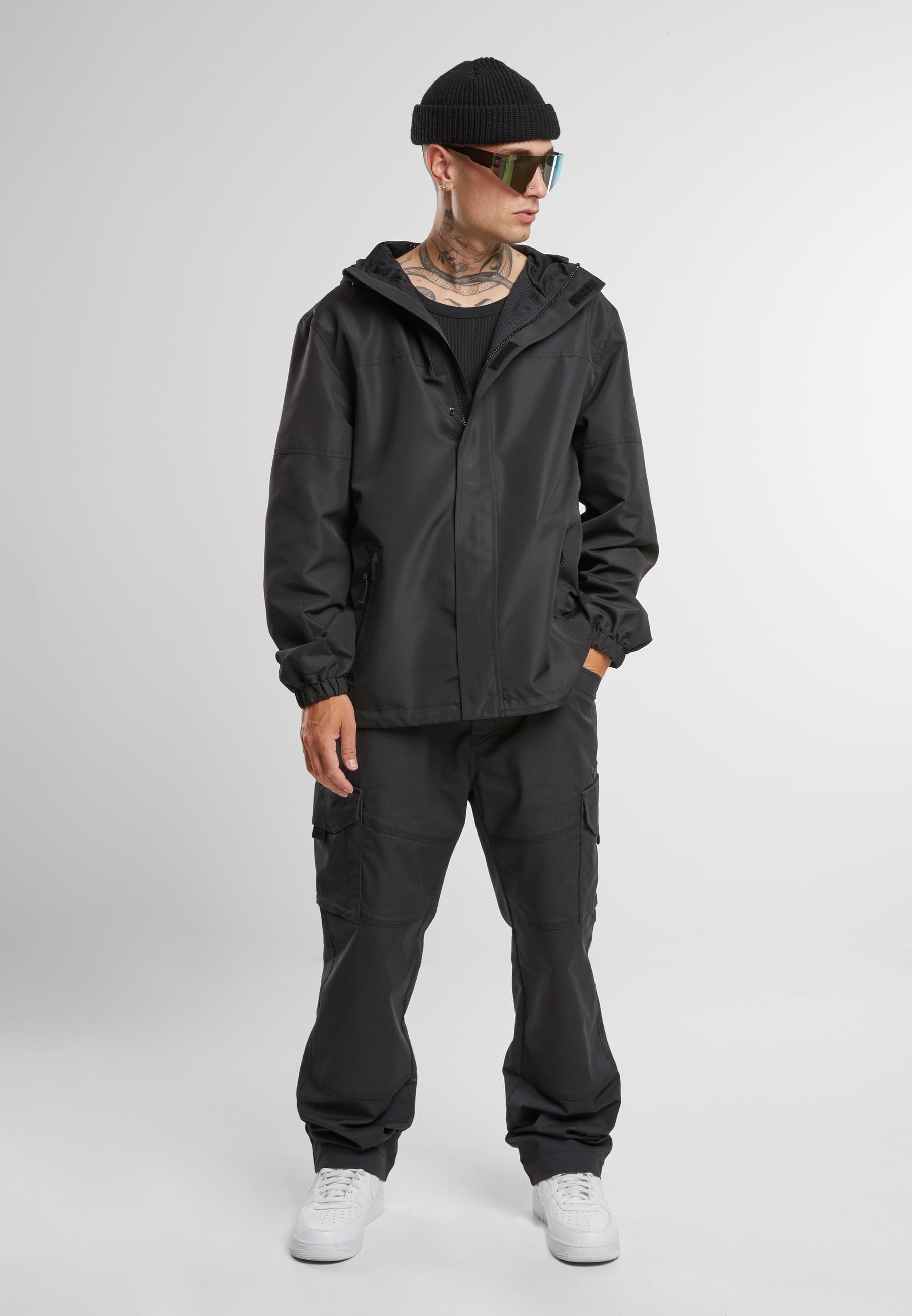 Brandit Windbreaker »Brandit Brandit Men Light Windbreaker Frontzip«, (1 St.), mit Kapuze