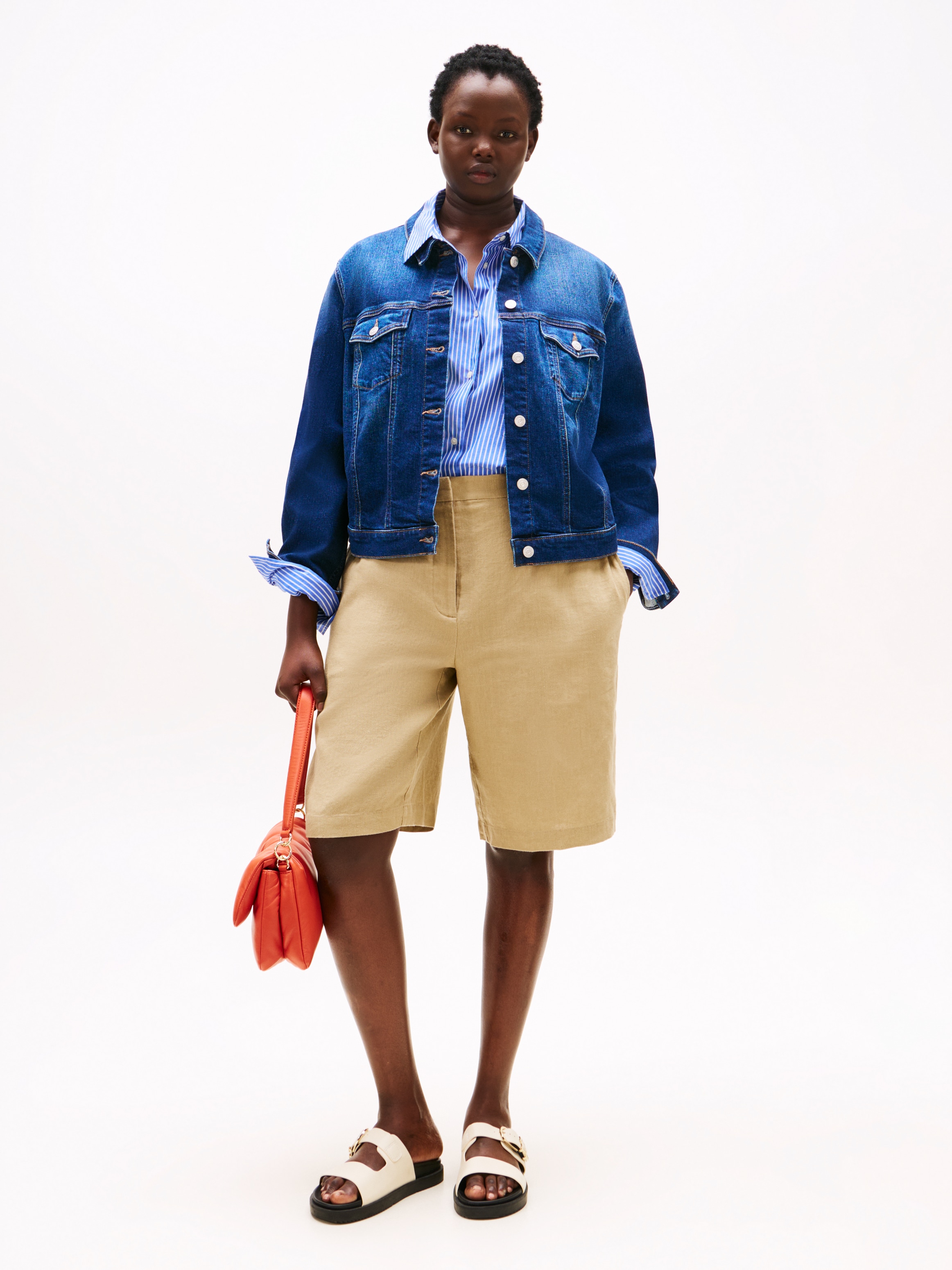 Tommy Hilfiger Curve Jeansjacke »CRV DNM NEW DOREEN SLIM JACKET«
