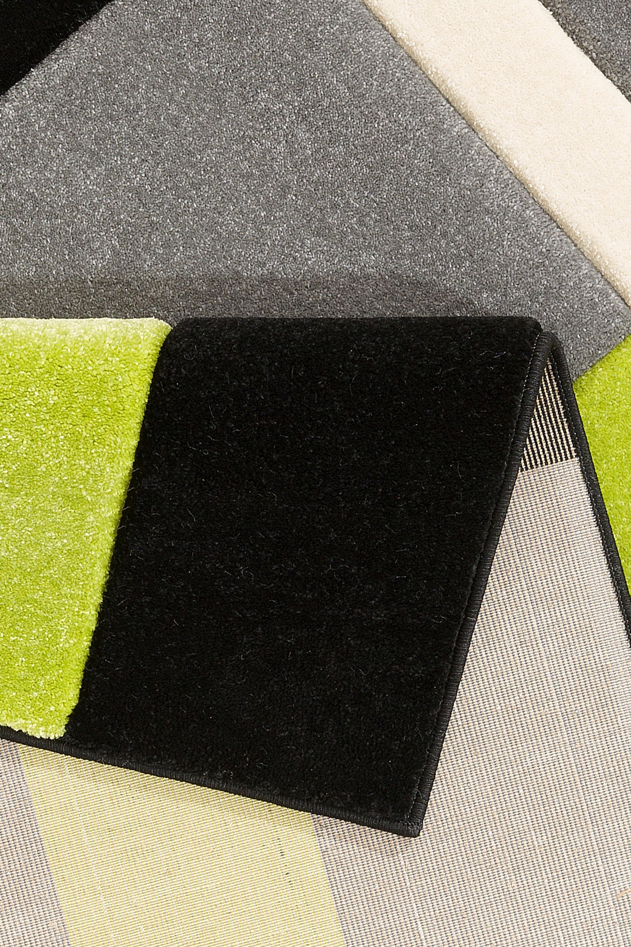 Rechnung rechteckig, Kurzflor, BAUR Hoch-Tief-Effekt, home | 3D-Design Teppich »Maxim«, my auf