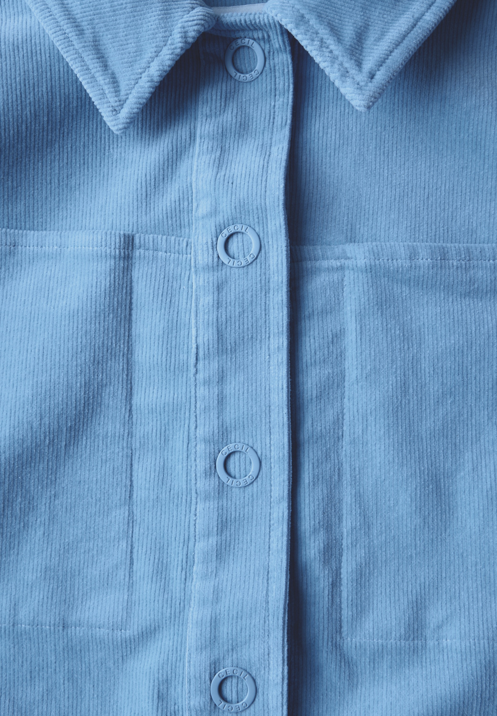Cecil Cordjacke, ohne Kapuze, aus Baumwolle mit Stretchanteil