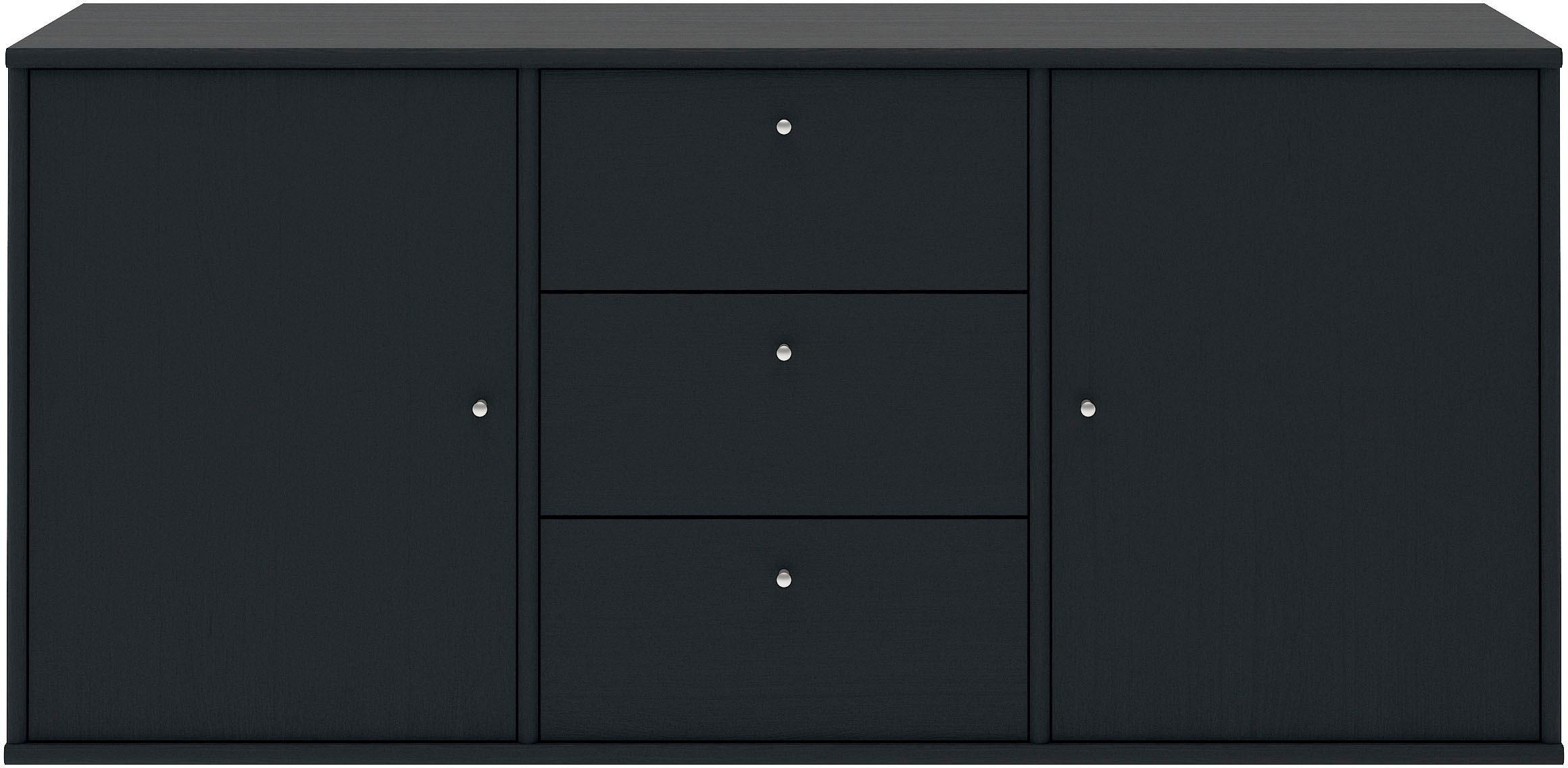 Hammel Furniture Sideboard »Mistral, Hochwertig Schrank, hängend/stehend montierbar«, mit Türen und Schubladen, B: 133 cm, anpassungsbar Designmöbel