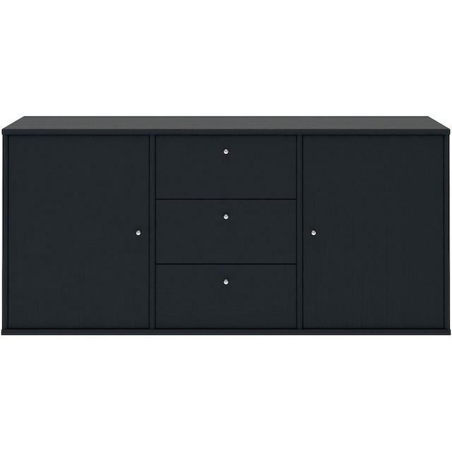 Hammel Furniture Sideboard »Mistral, Hochwertig Schrank, hängend/stehend  montierbar«, mit Türen und Schubladen, B: 133 cm, anpassungsbar Designmöbel  | BAUR