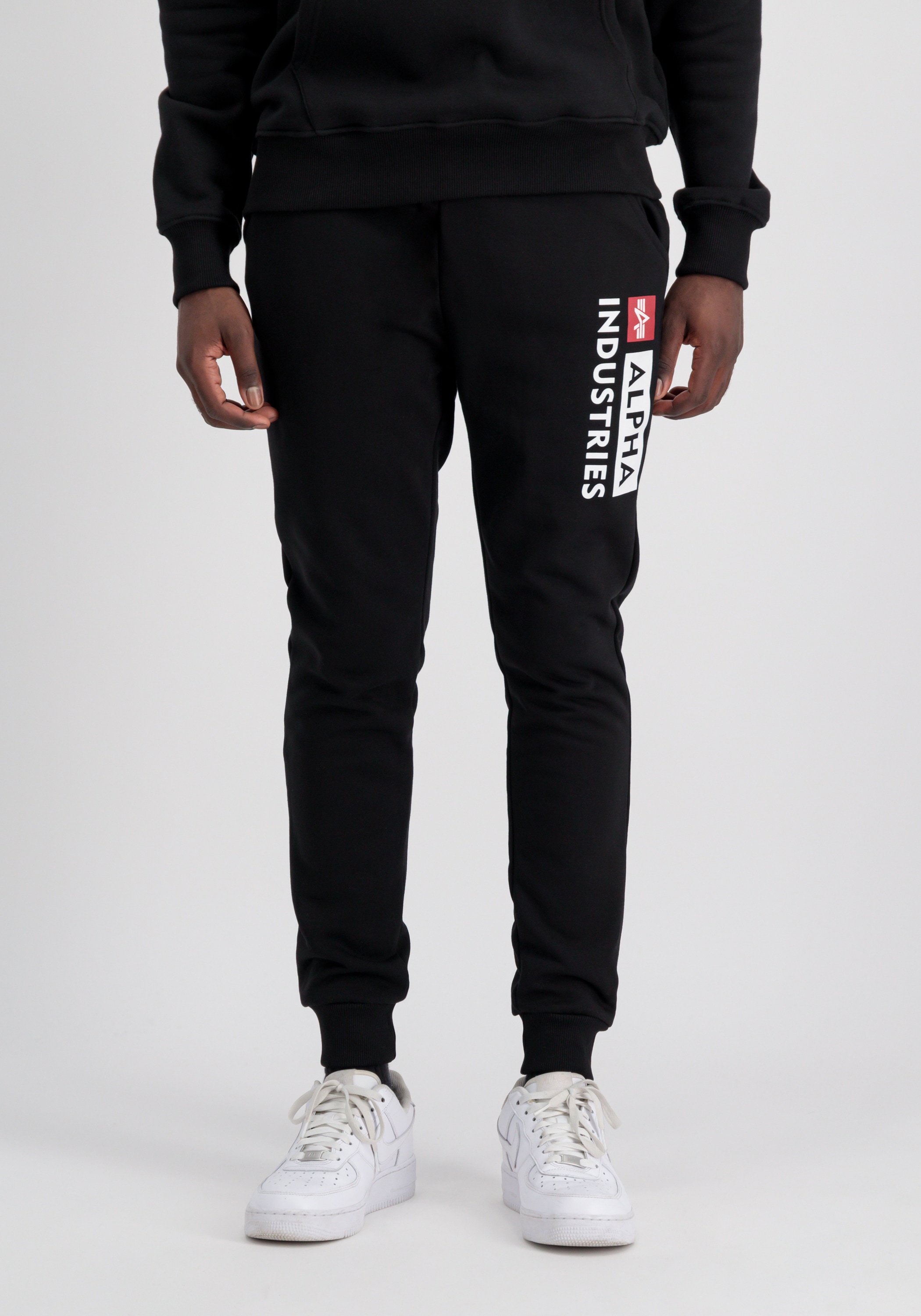 Alpha Industries Jogginghose "Alpha Industries Men - Jogger Alpha Block-Logo Jogger"